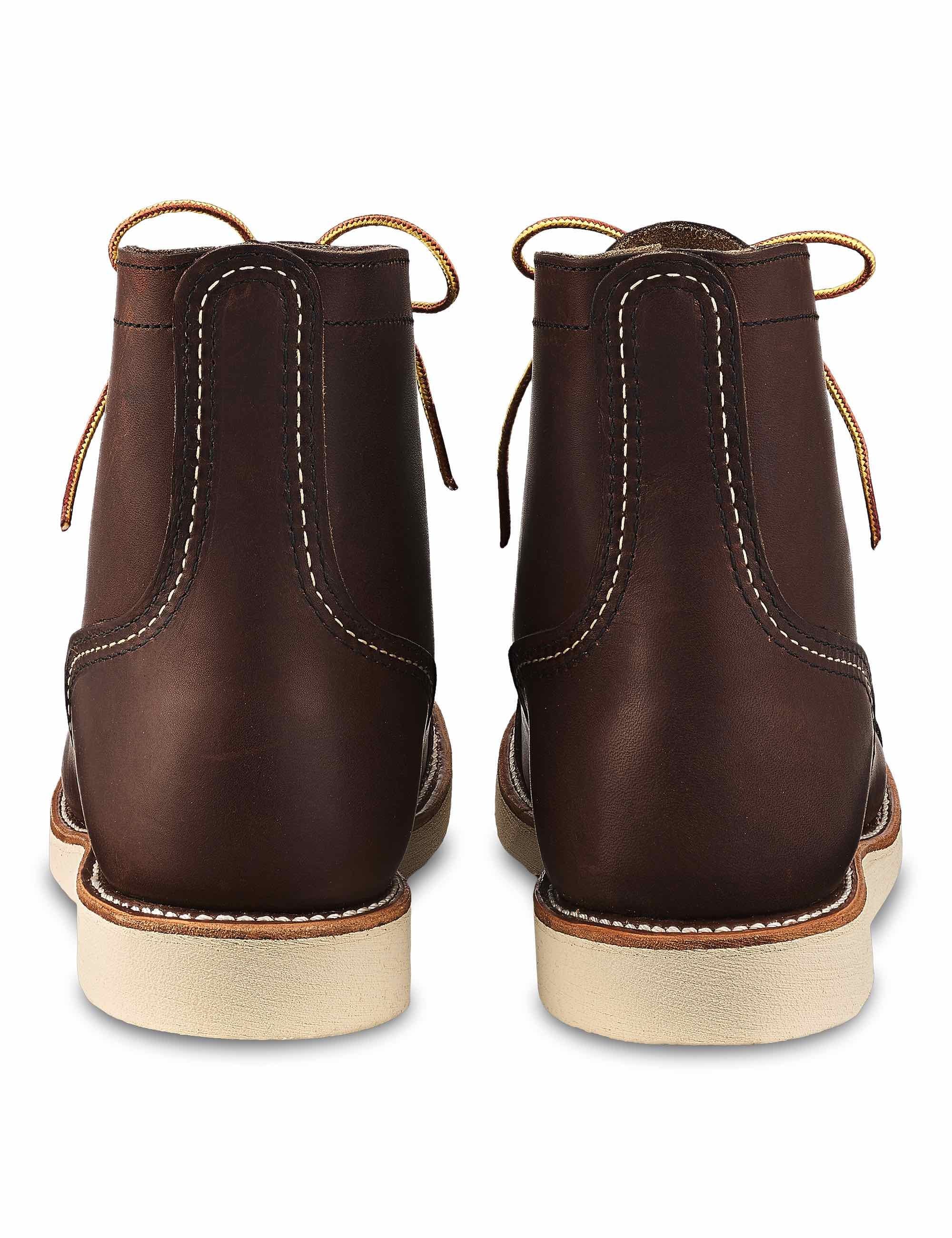 8088 Heritage 6" Iron Ranger Boot (Traction Tread) - Amber Harness Leather - Image 5