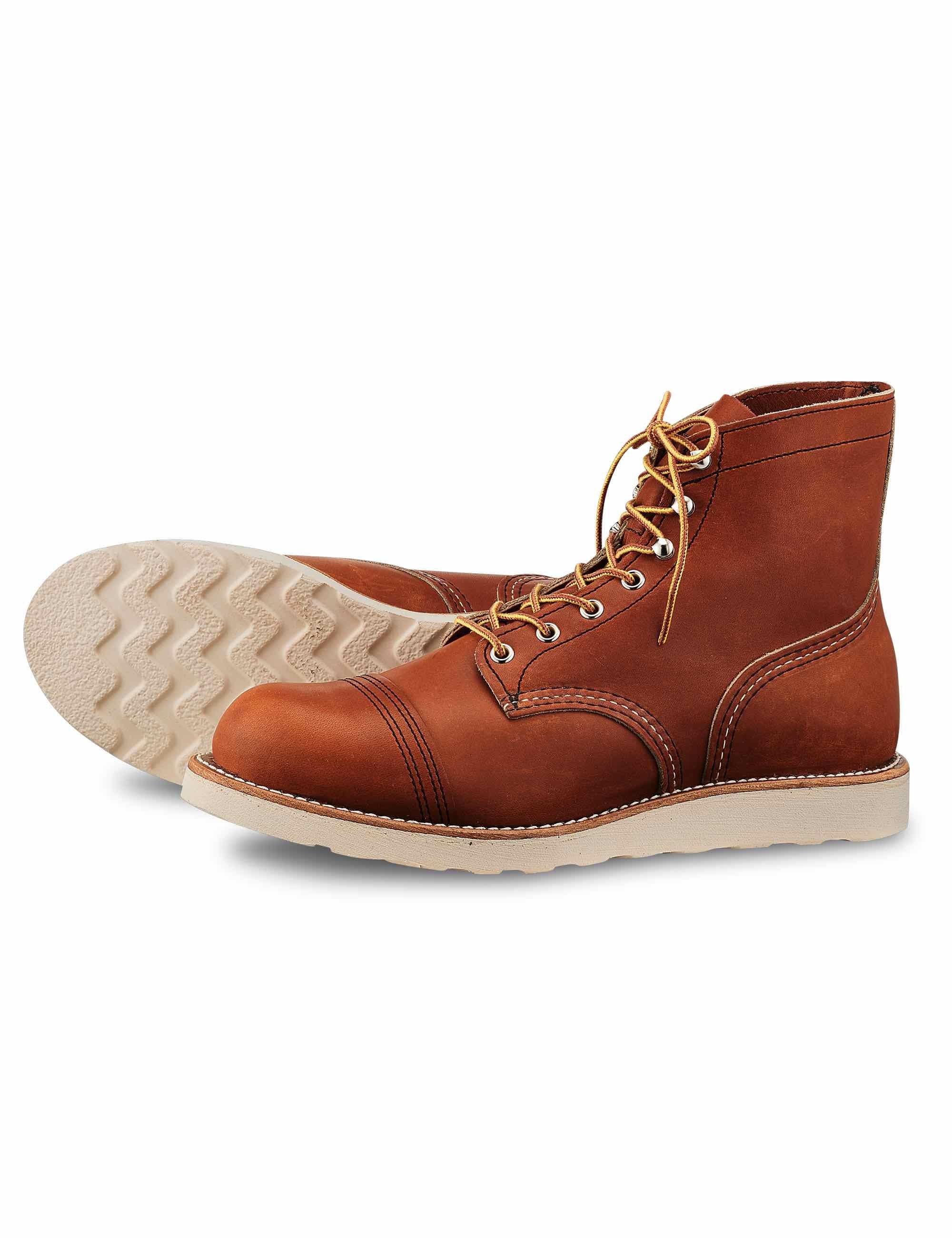 8089 Heritage 6" Iron Ranger Boot (Traction Tread) - Oro Legacy Leather - Image 4