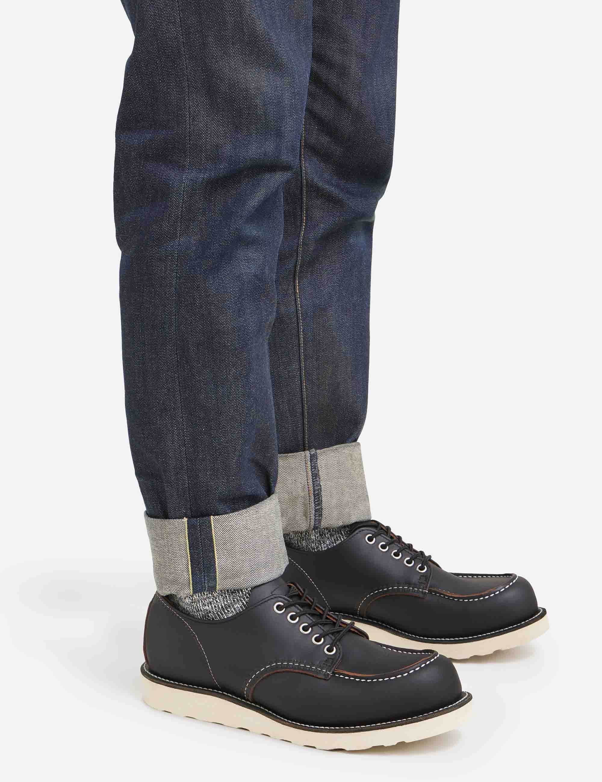 8090 Heritage Work Classic Oxford Shoe - Black Prairie Leather - Image 5