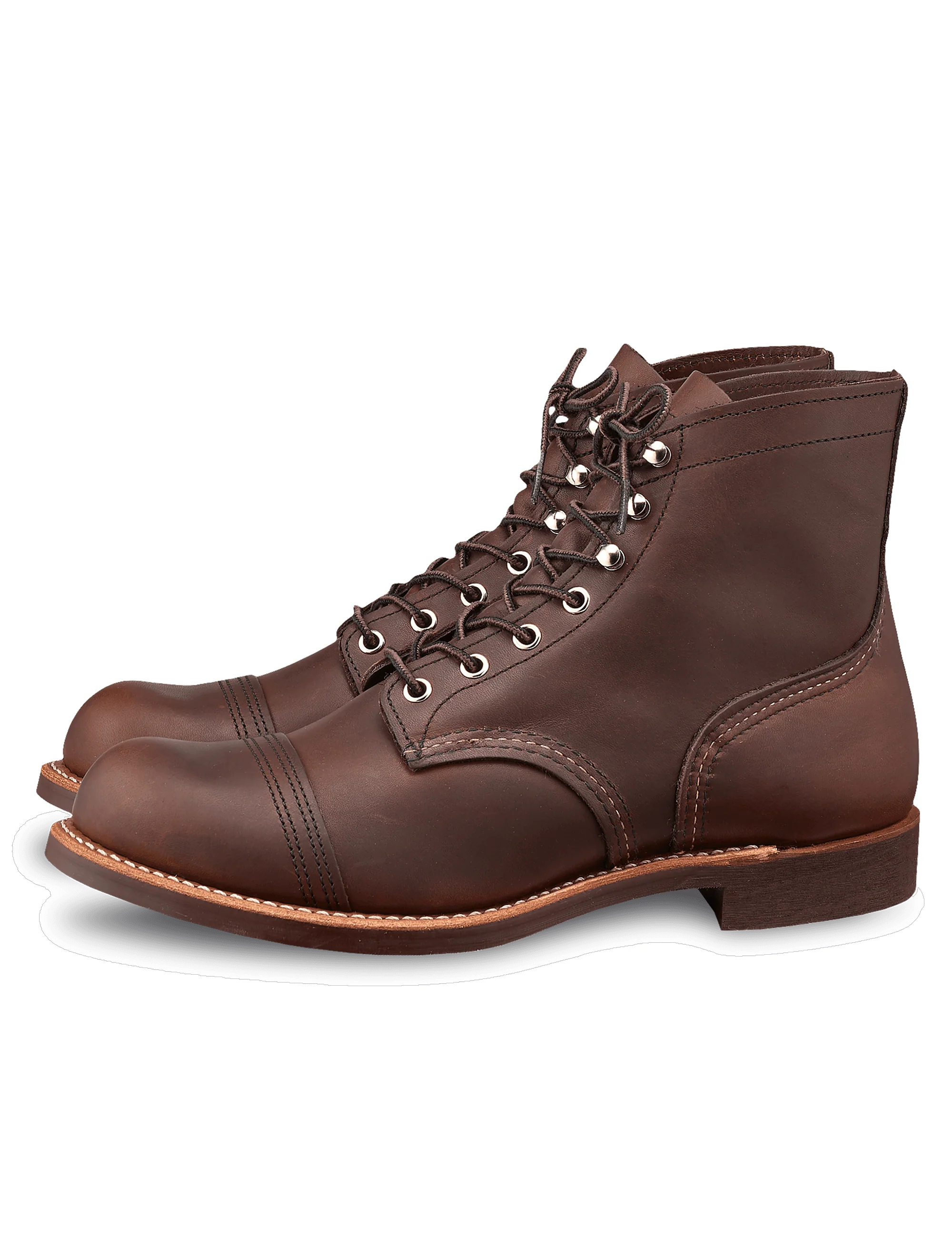 8111EE (Wide) Heritage 6" Iron Ranger Boot - Amber Harness Leather - Image 2