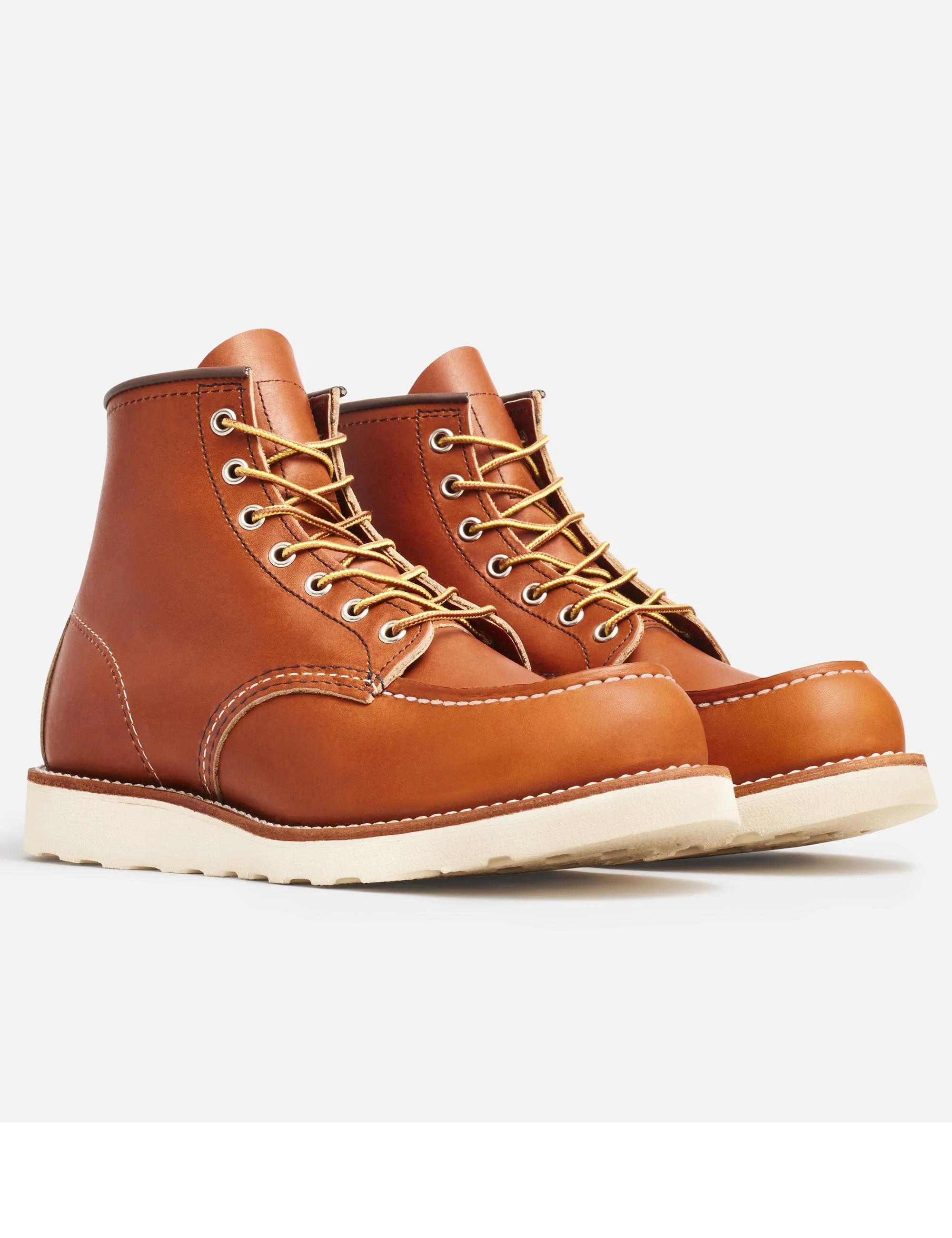 875EE (Wide) Heritage 6" Moc Toe Boot - Oro Legacy Leather - Image 6
