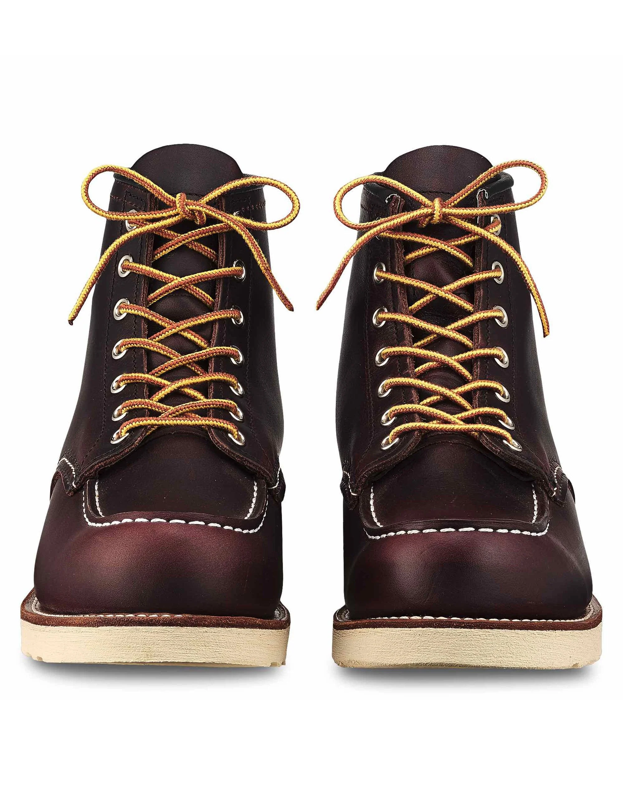8847 Heritage 6" Moc Toe Boot - Black Cherry Excalibur Leather - Image 4