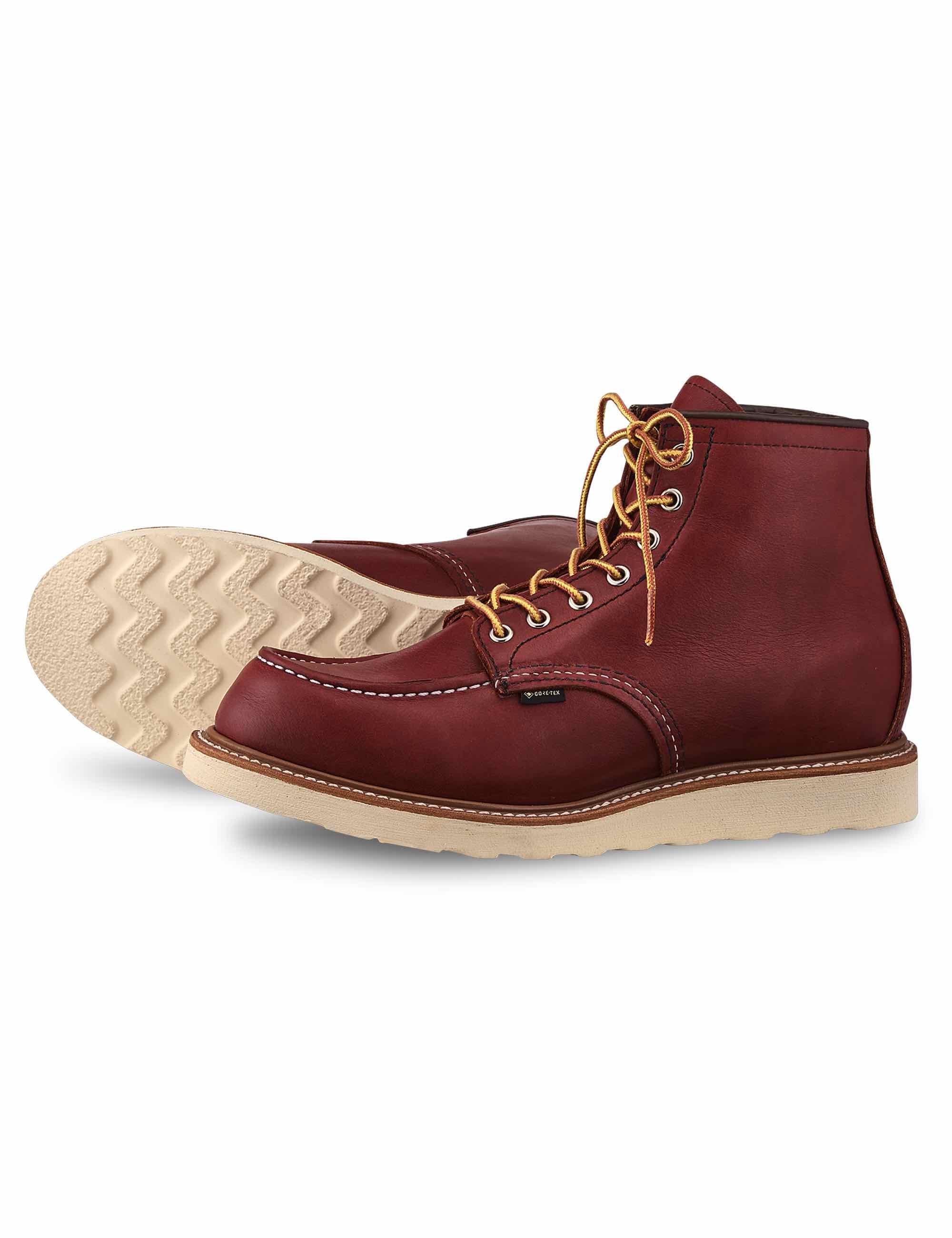 8864 Heritage 6" Moc Toe Boot (Goretex) - Russet Taos Leather - Image 4