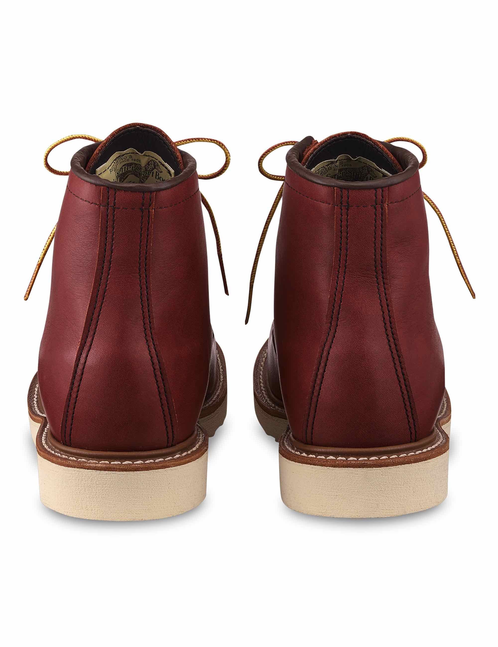 8864 Heritage 6" Moc Toe Boot (Goretex) - Russet Taos Leather - Image 5