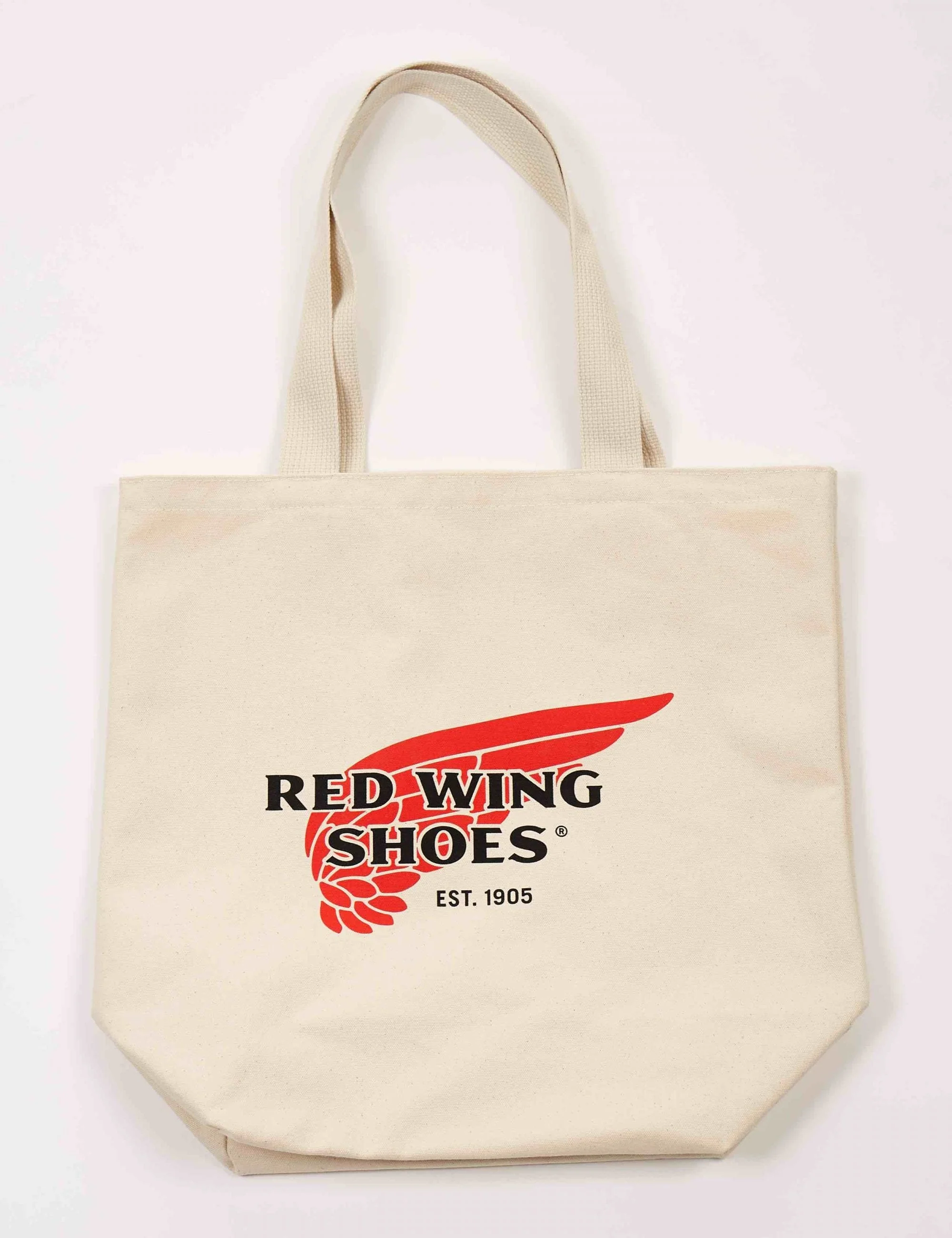 95069 Canvas Logo Tote Bag - White - Image 2