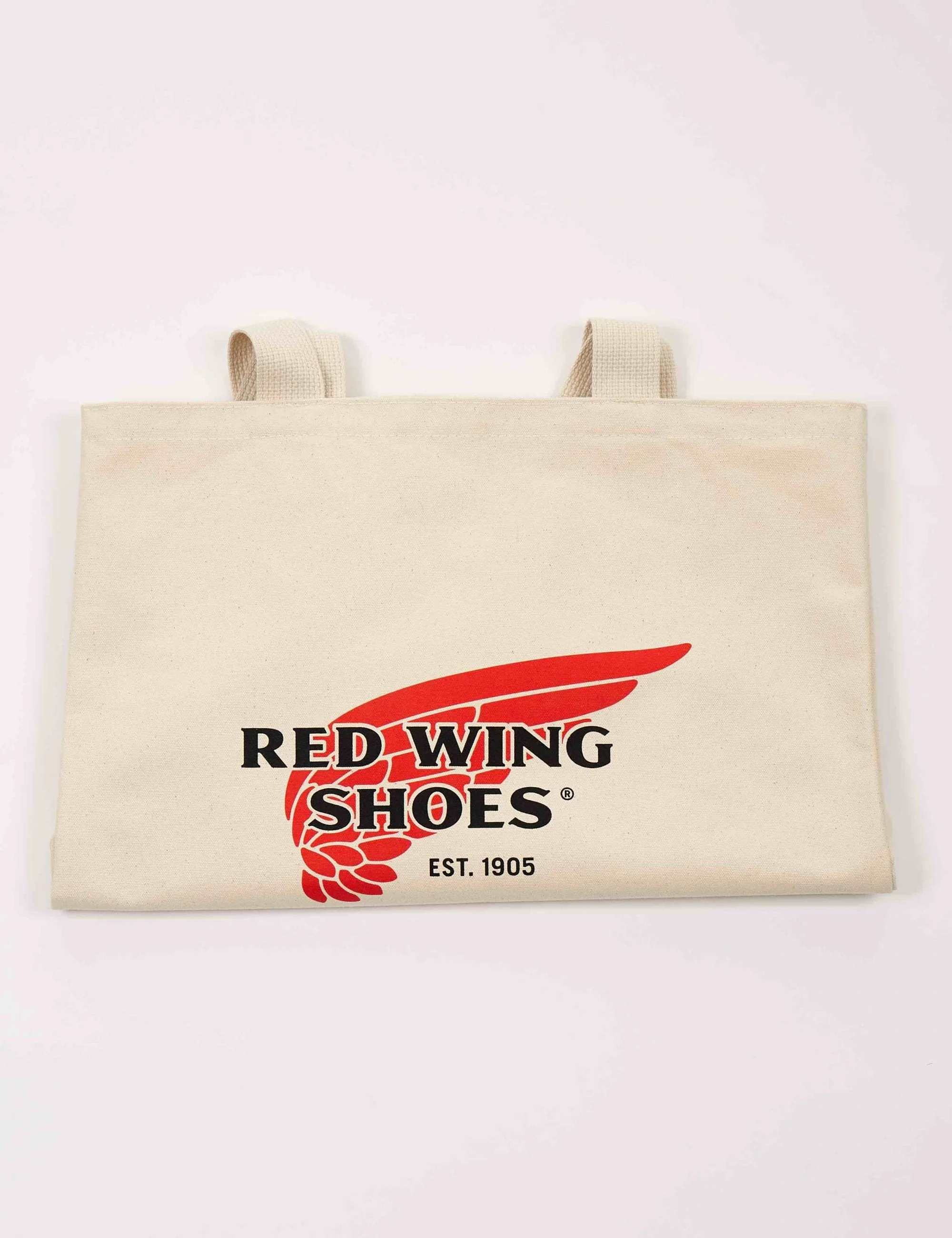 95069 Canvas Logo Tote Bag - White - Image 4