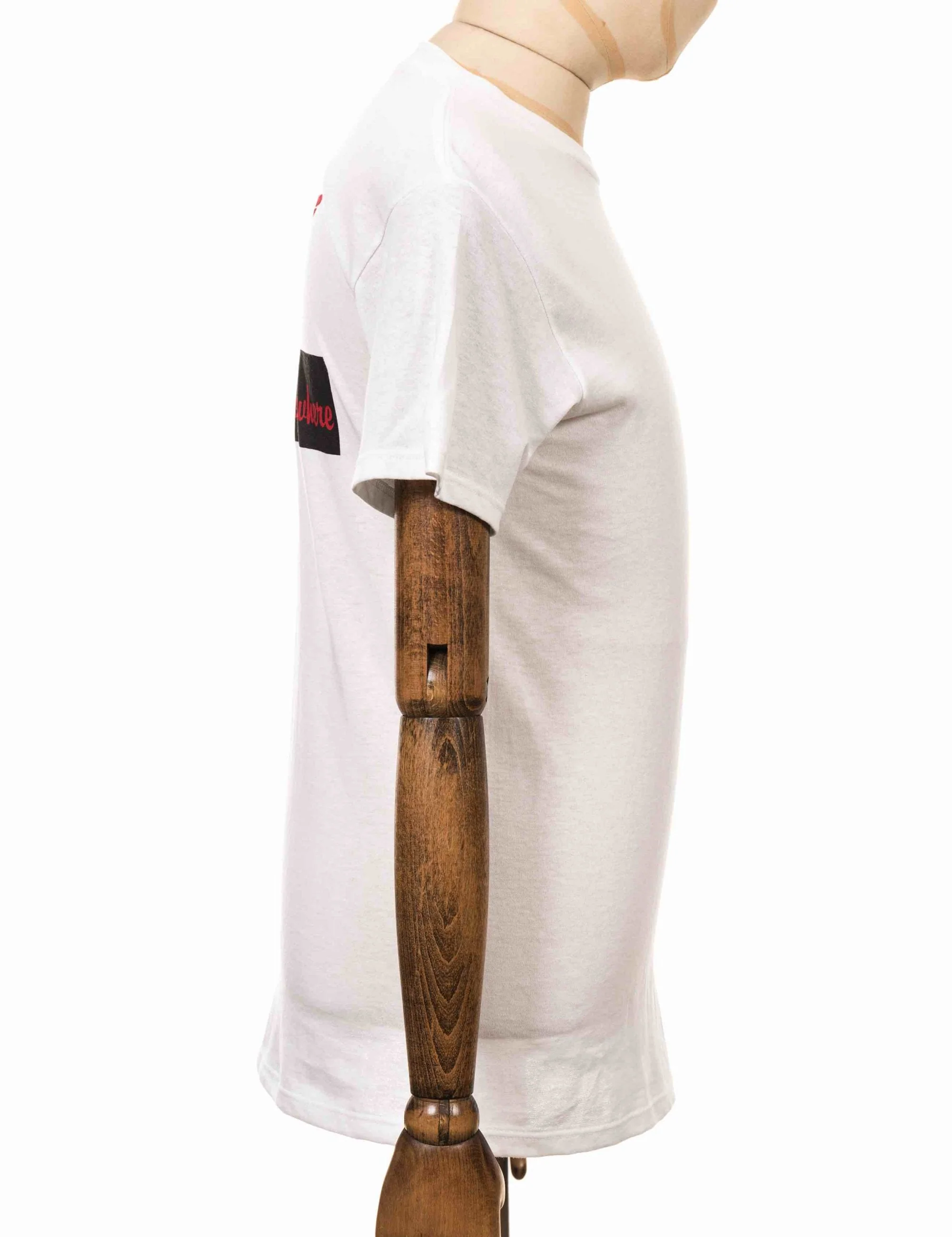 95080 Vintage Logo T-Shirt - White - Image 5