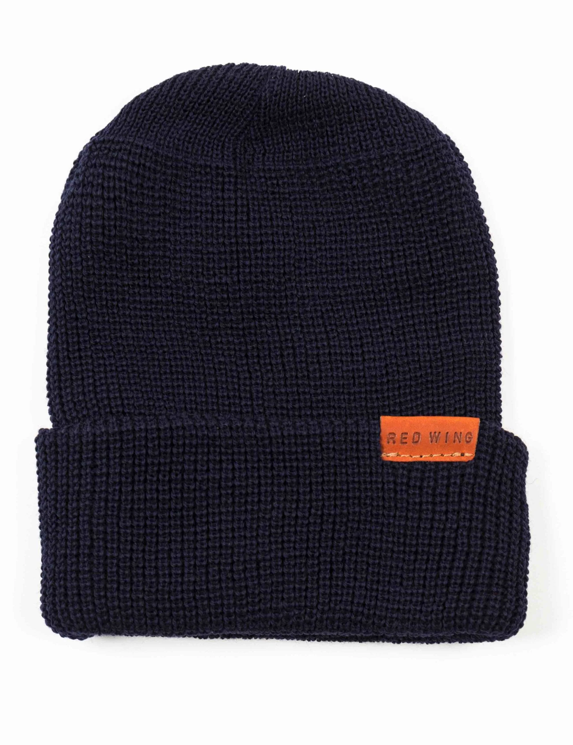 97490 Merino Wool Beanie Hat - Navy - Image 3
