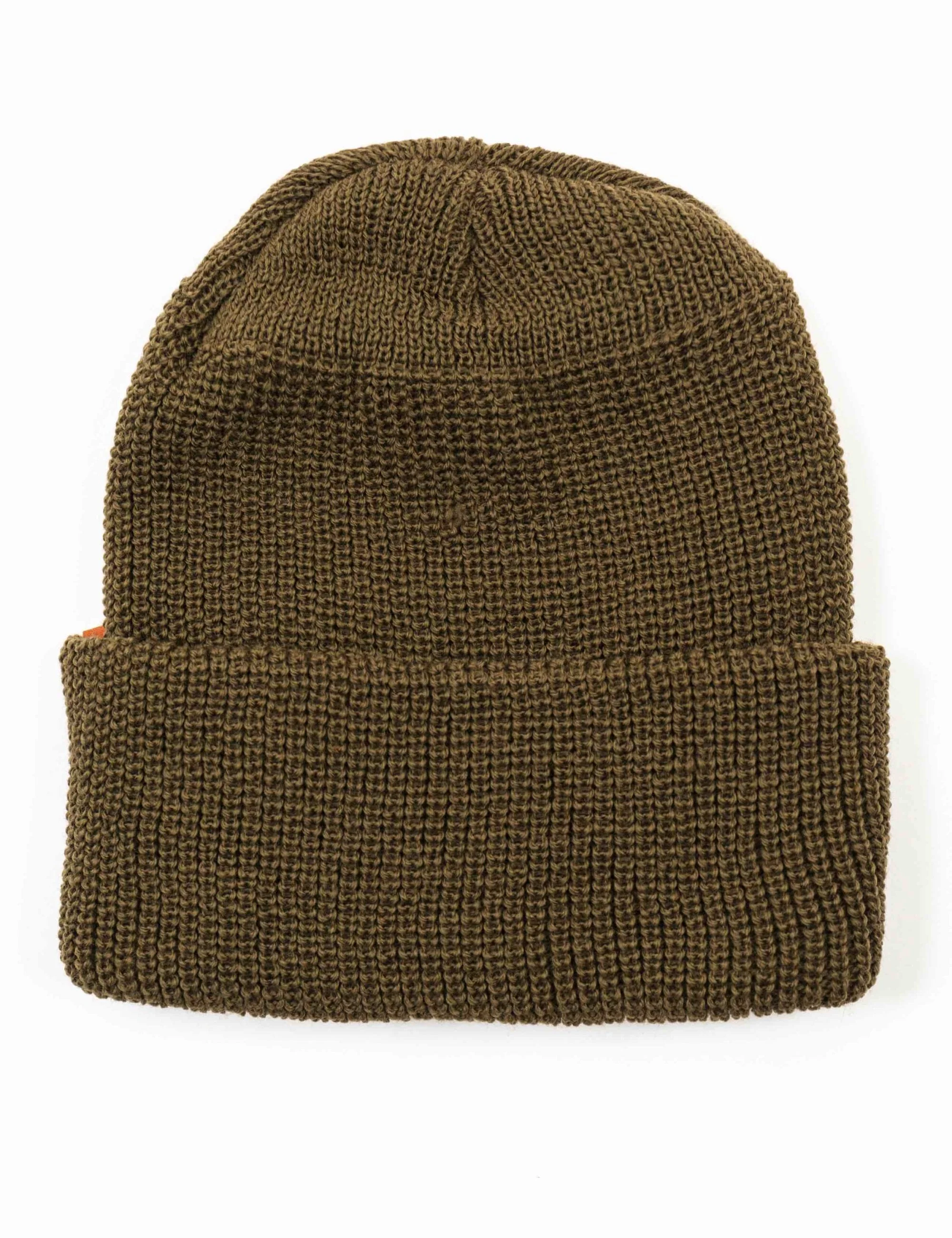 97491 Merino Wool Beanie Hat - Olive - Image 3