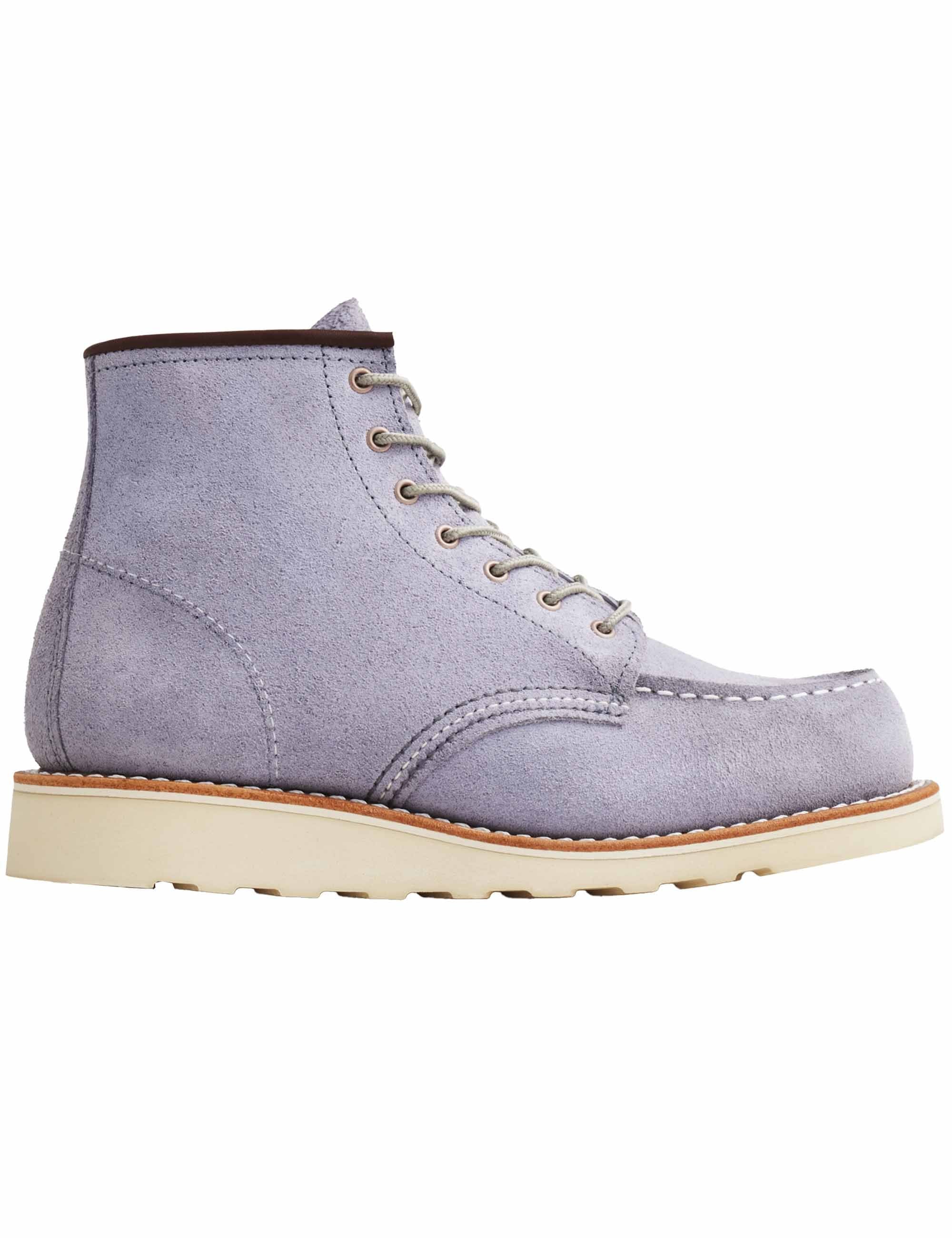 Women's 3300 Heritage 6" Moc Toe Boot - Dusty Lavender Abilene Leather