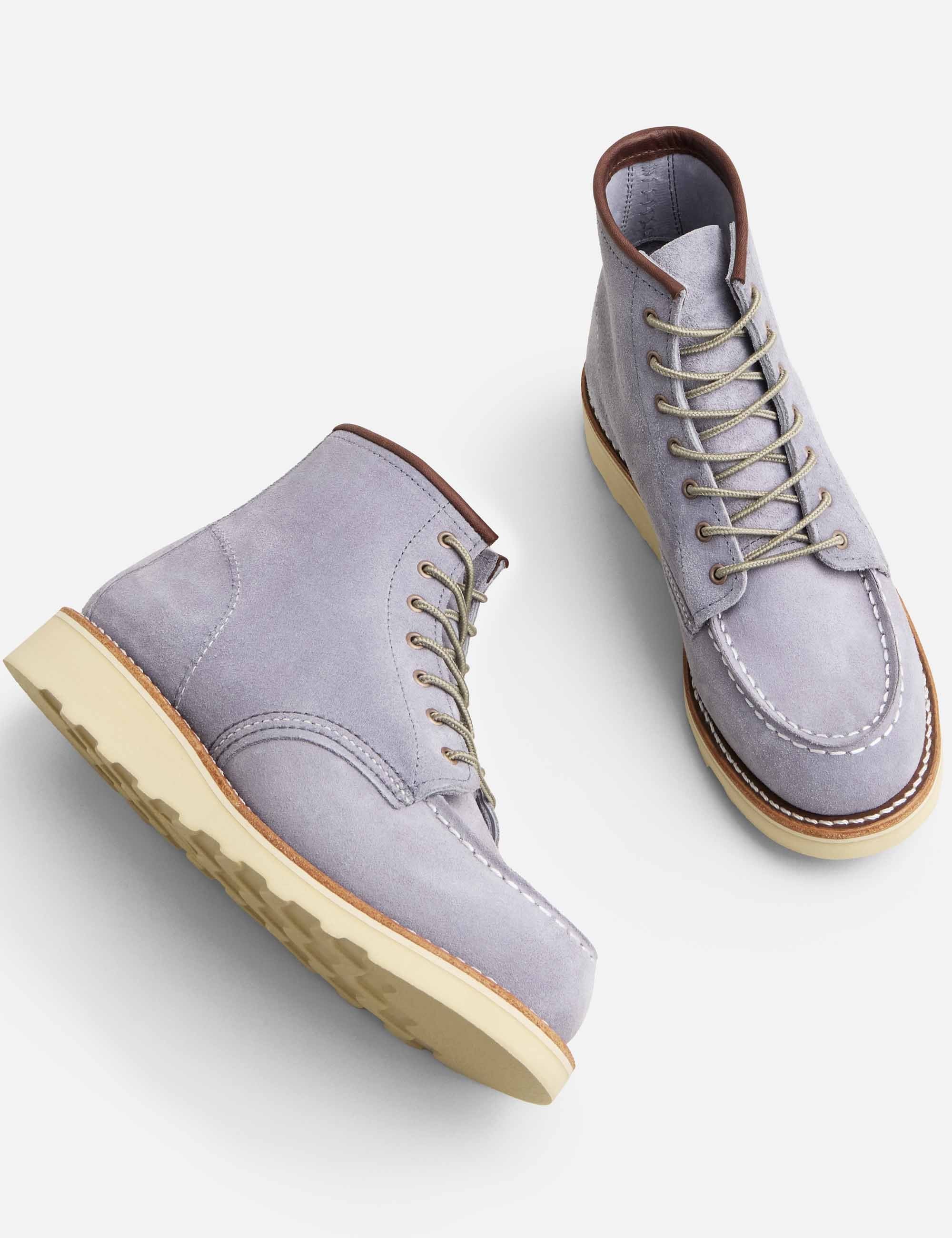 Women's 3300 Heritage 6" Moc Toe Boot - Dusty Lavender Abilene Leather - Image 4