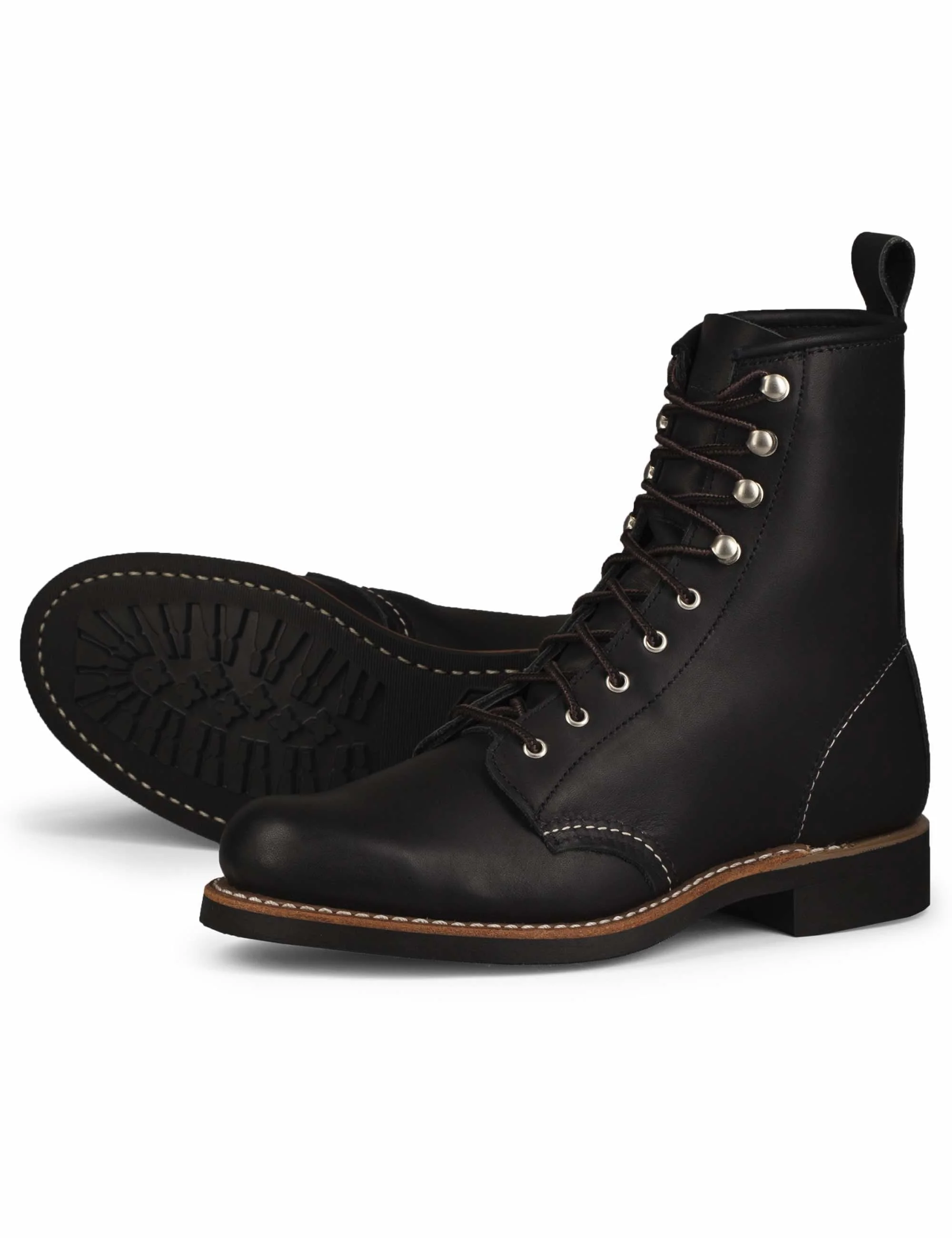 Women's 3361 Heritage Silversmith Boot - Black Boundary Leather - Image 2