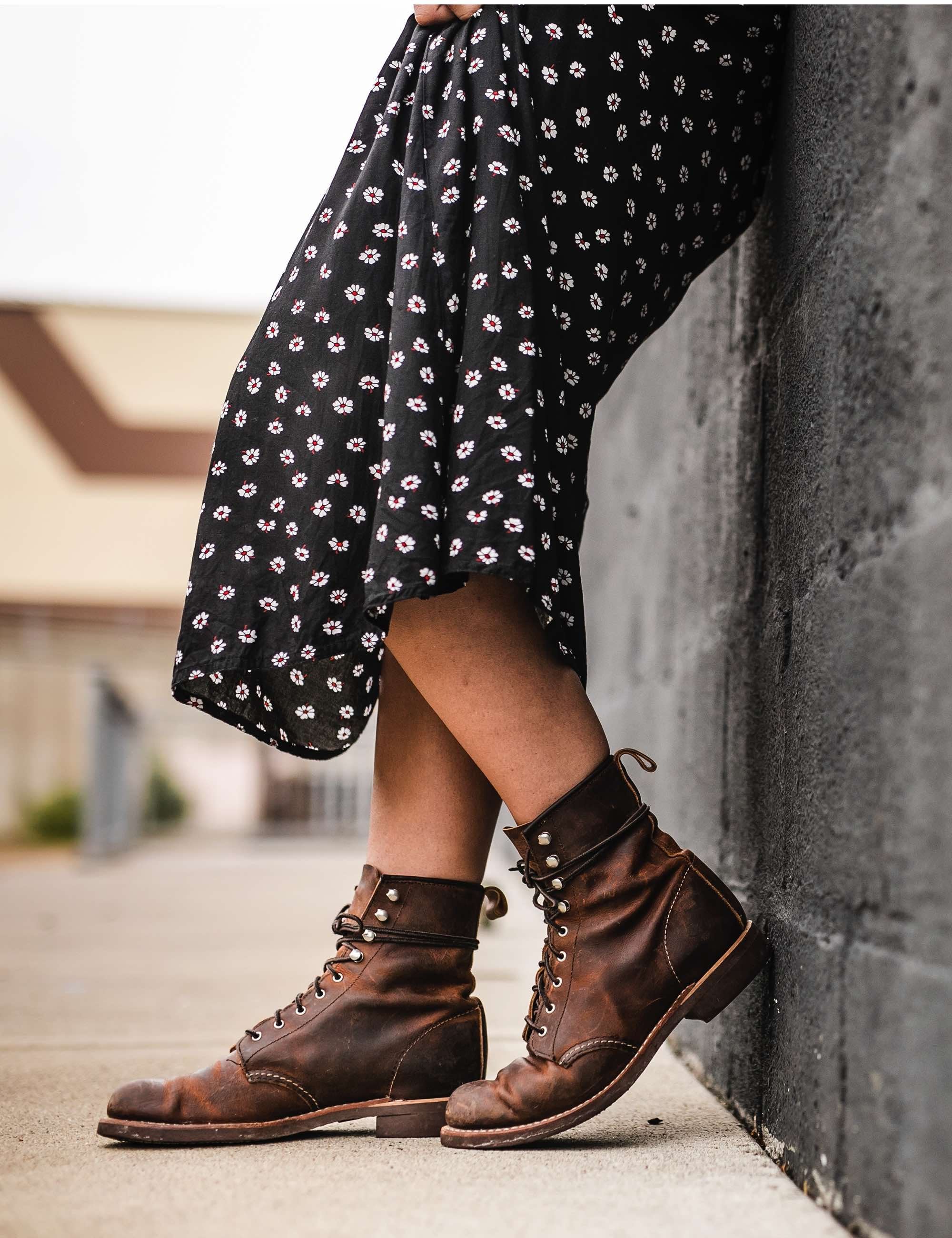 Women's 3362 Heritage Silversmith Boot - Copper Rough & Tough Leather - Image 6