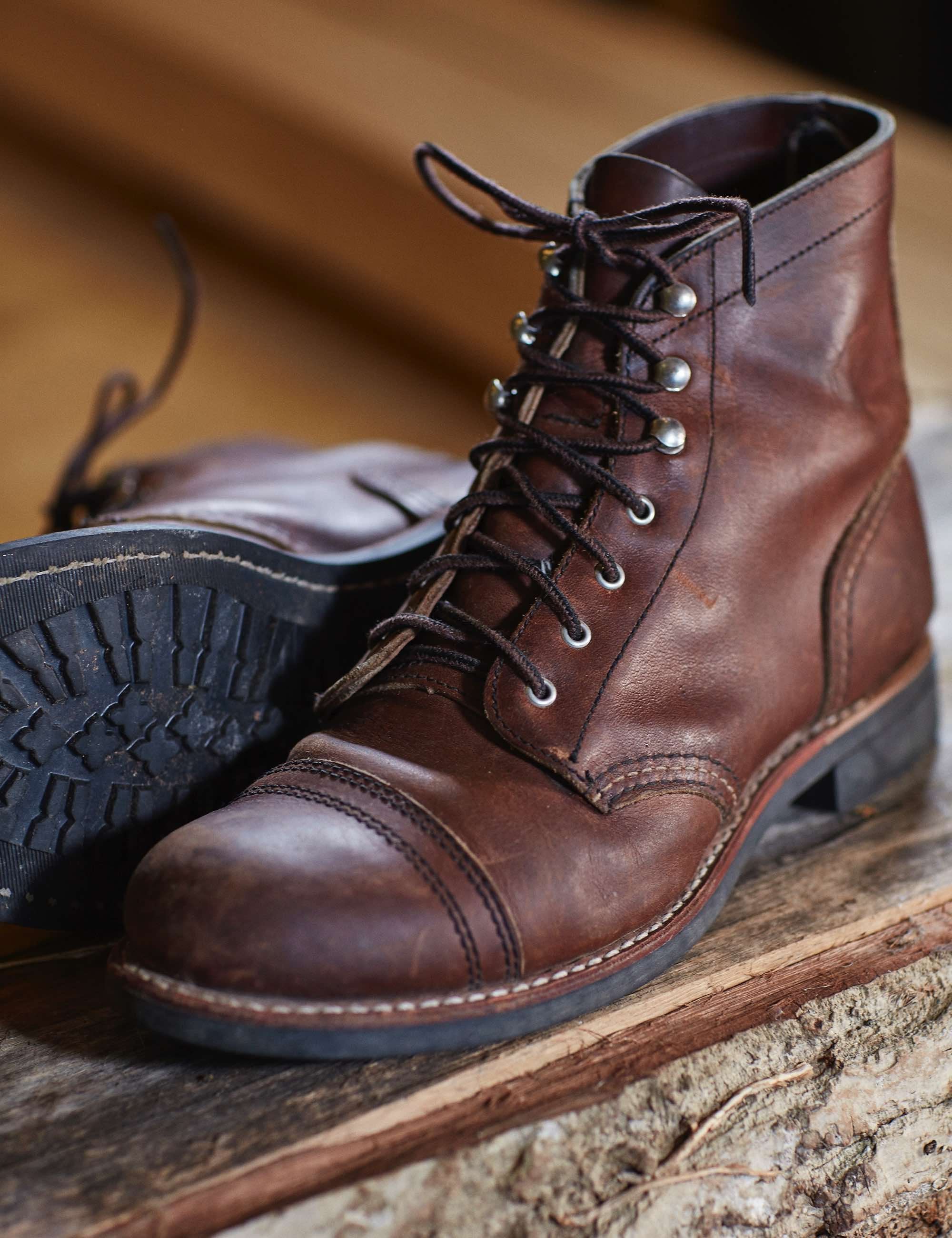 Women's 3365 Heritage Iron Ranger Boot - Amber Harness Leather - Image 6