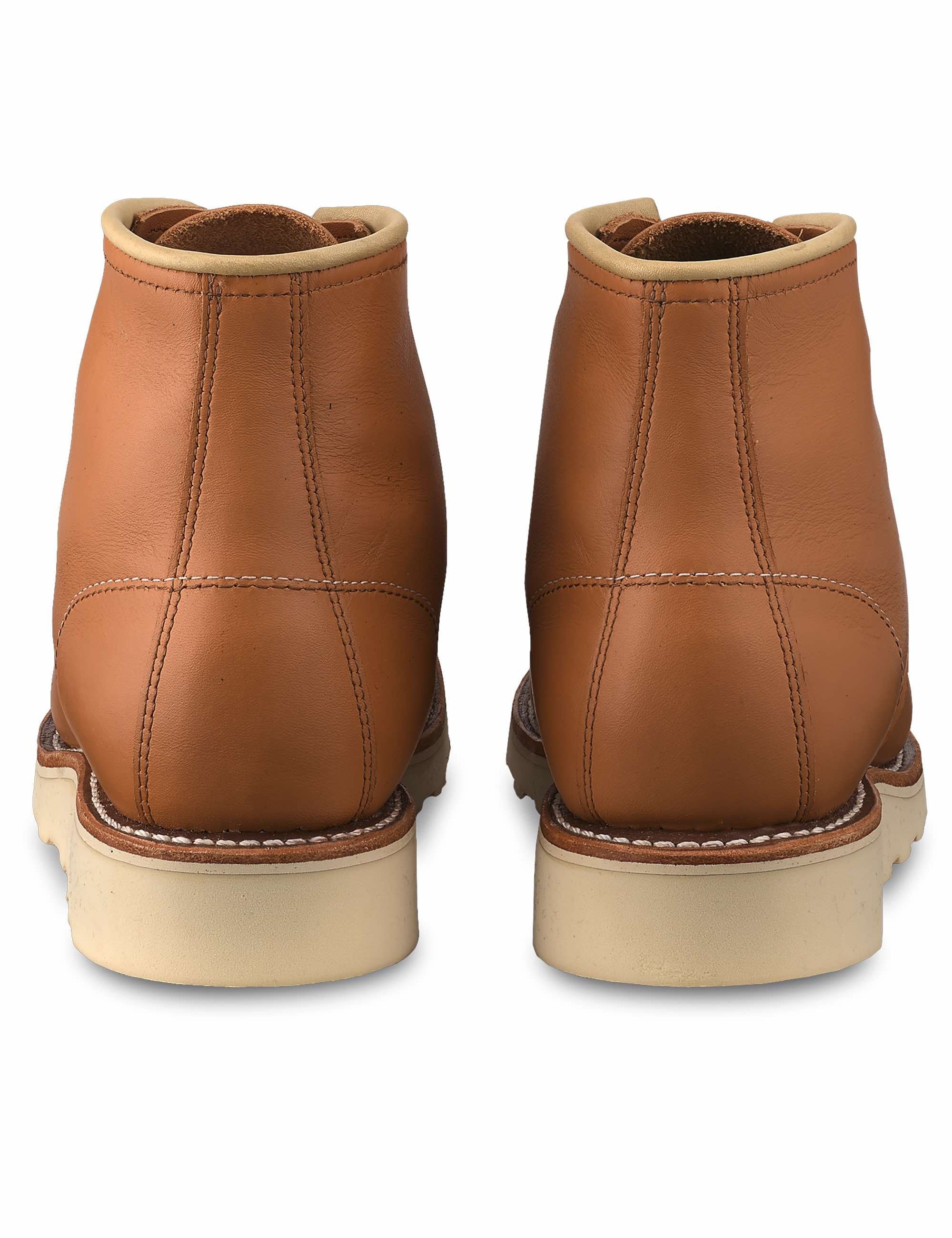 Women's 3383 Heritage 6" Moc Toe Boot - Tan Boundary Leather - Image 5