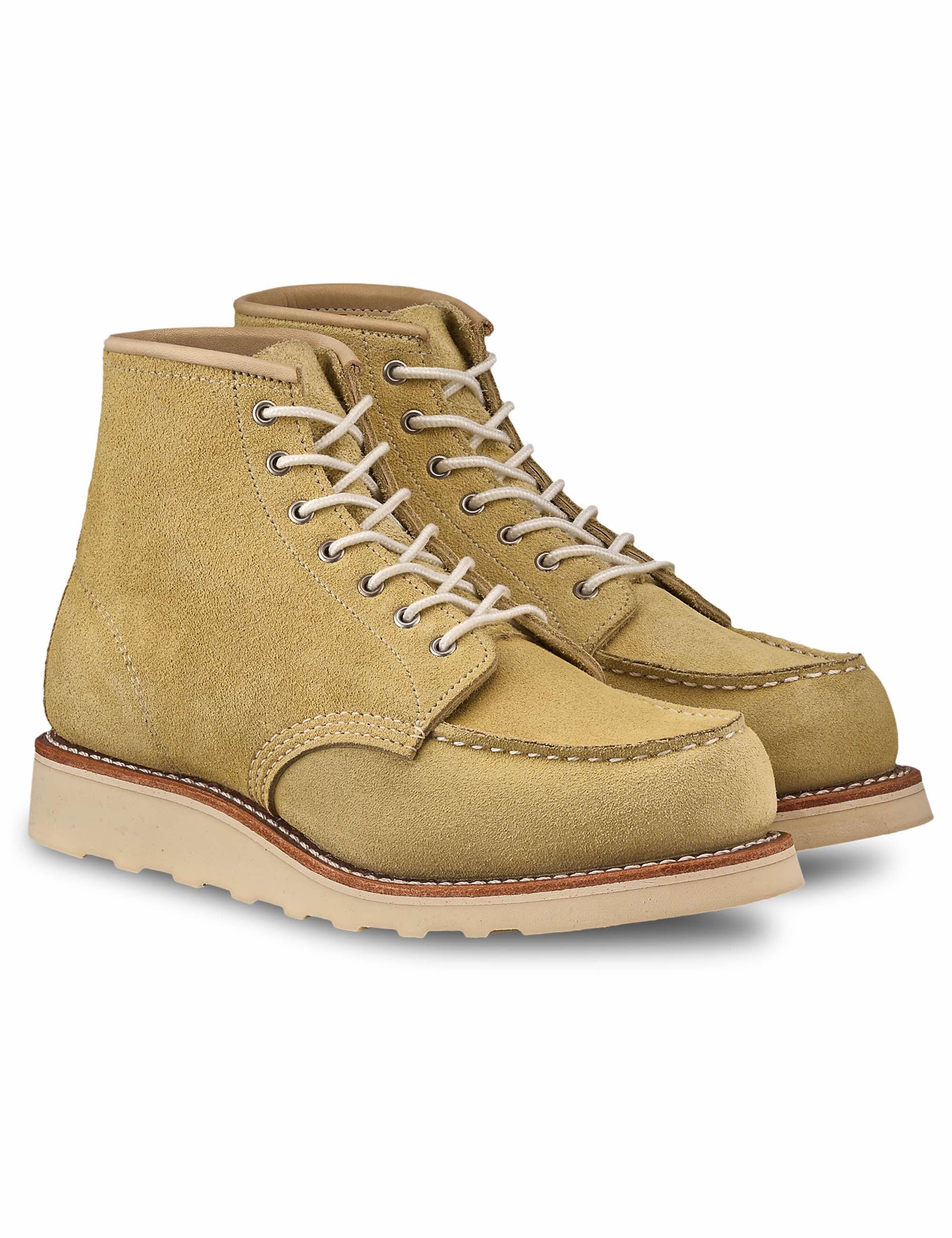 Women's 3423 Heritage 6" Moc Toe Boot - Butter Abilene Leather
