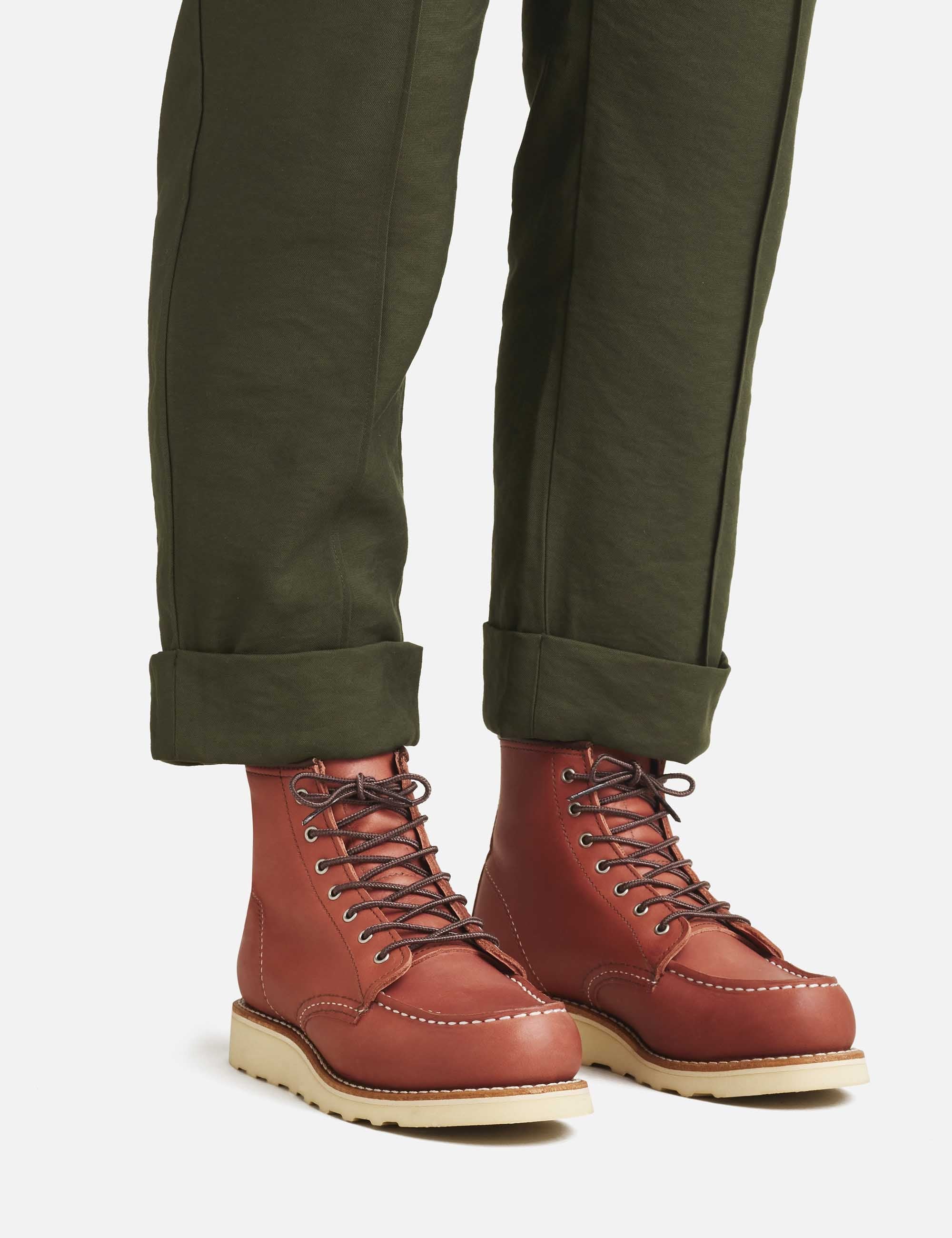 Women's 3425 Heritage 6" Moc Toe Boot - Auburn Legacy Leather - Image 2