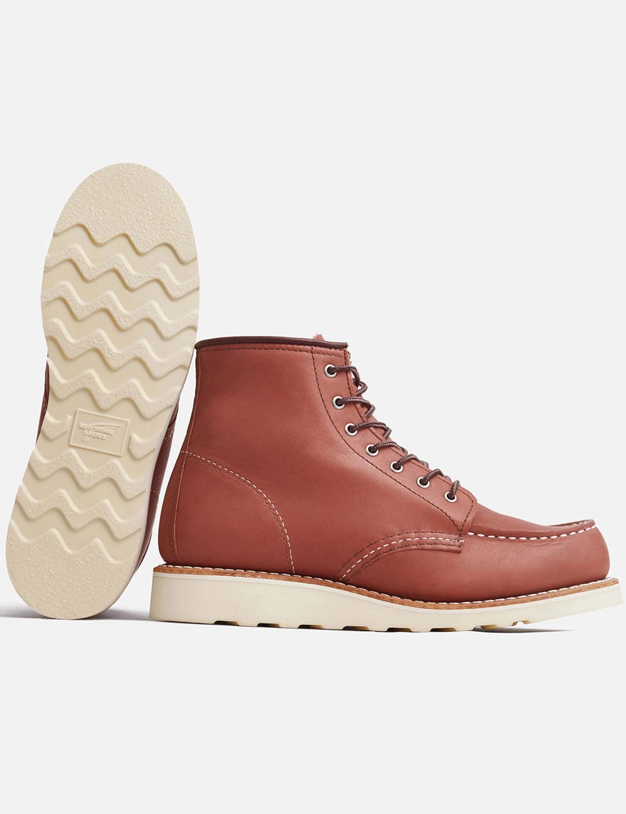 Women's 3425 Heritage 6" Moc Toe Boot - Auburn Legacy Leather - Image 5
