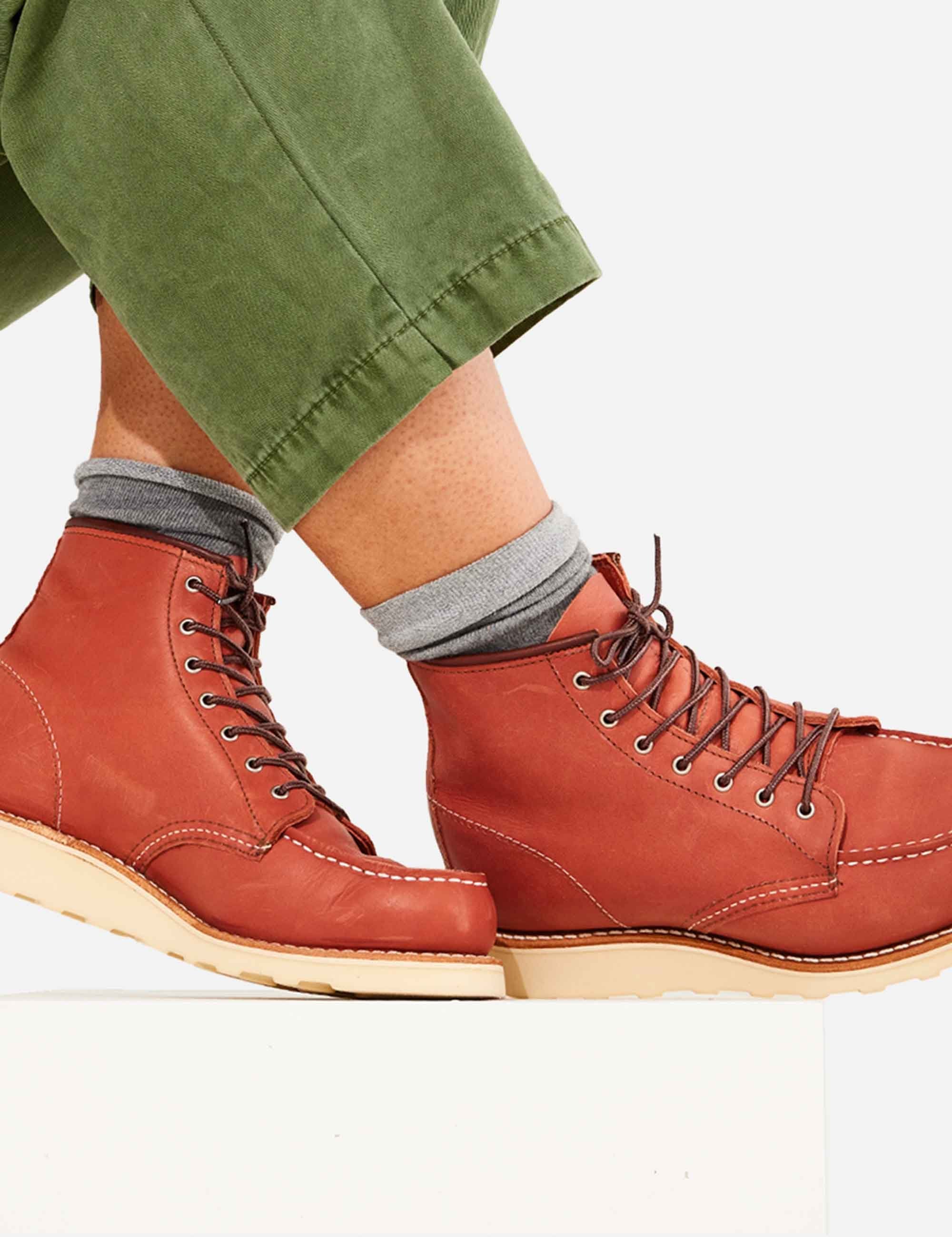 Women's 3425 Heritage 6" Moc Toe Boot - Auburn Legacy Leather - Image 6