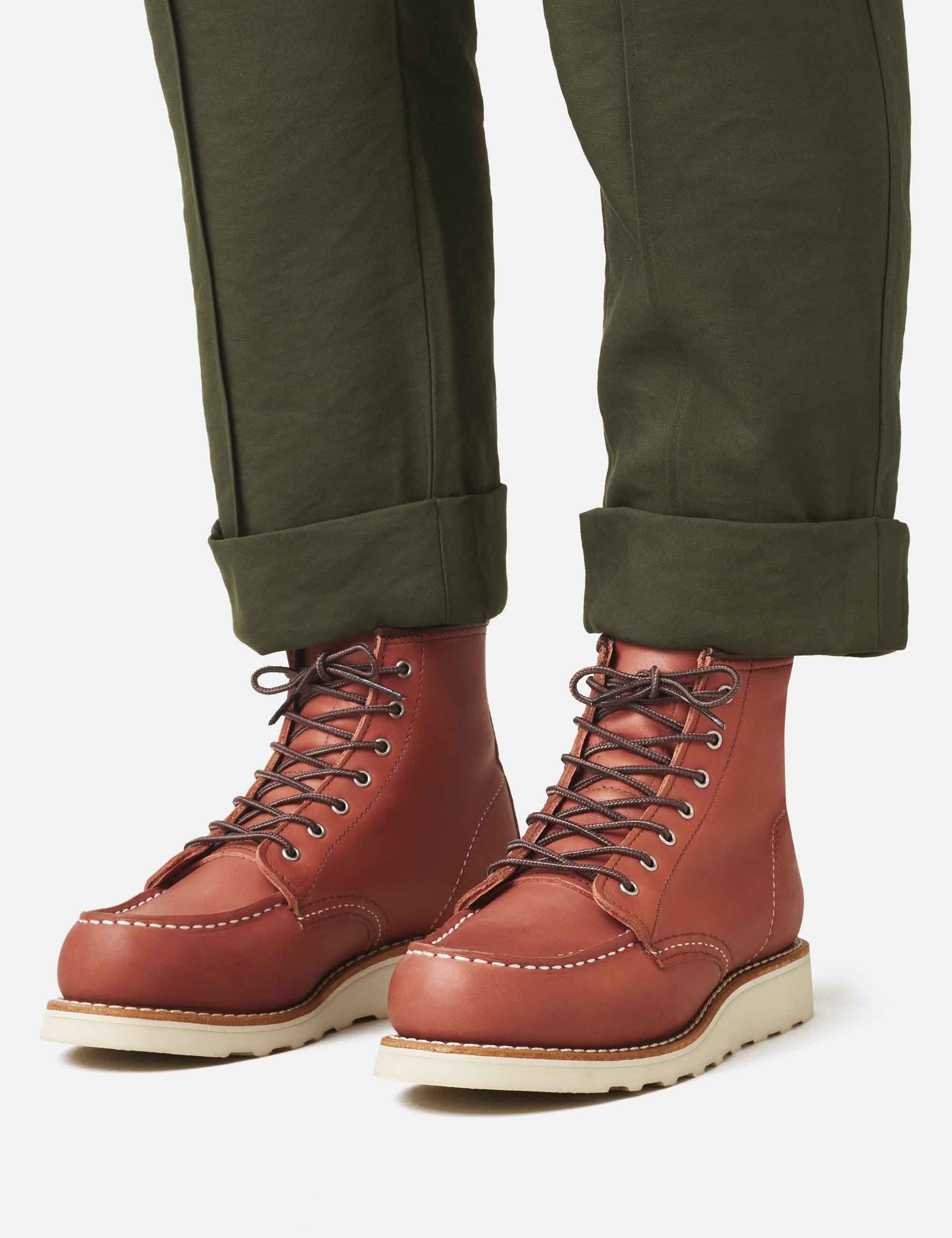 Women's 3425 Heritage 6" Moc Toe Boot - Auburn Legacy Leather - Image 7