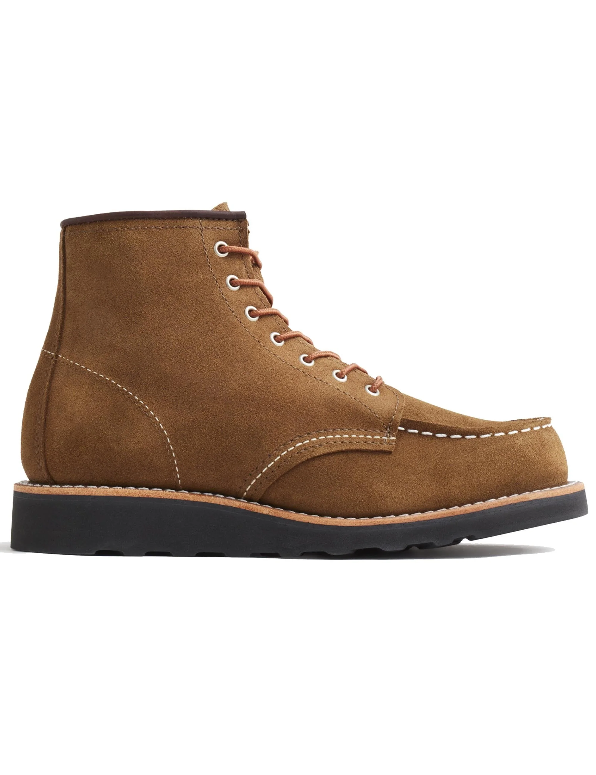 Women's 3605 Heritage 6" Moc Toe Boot - Clove Campo Leather - Image 3