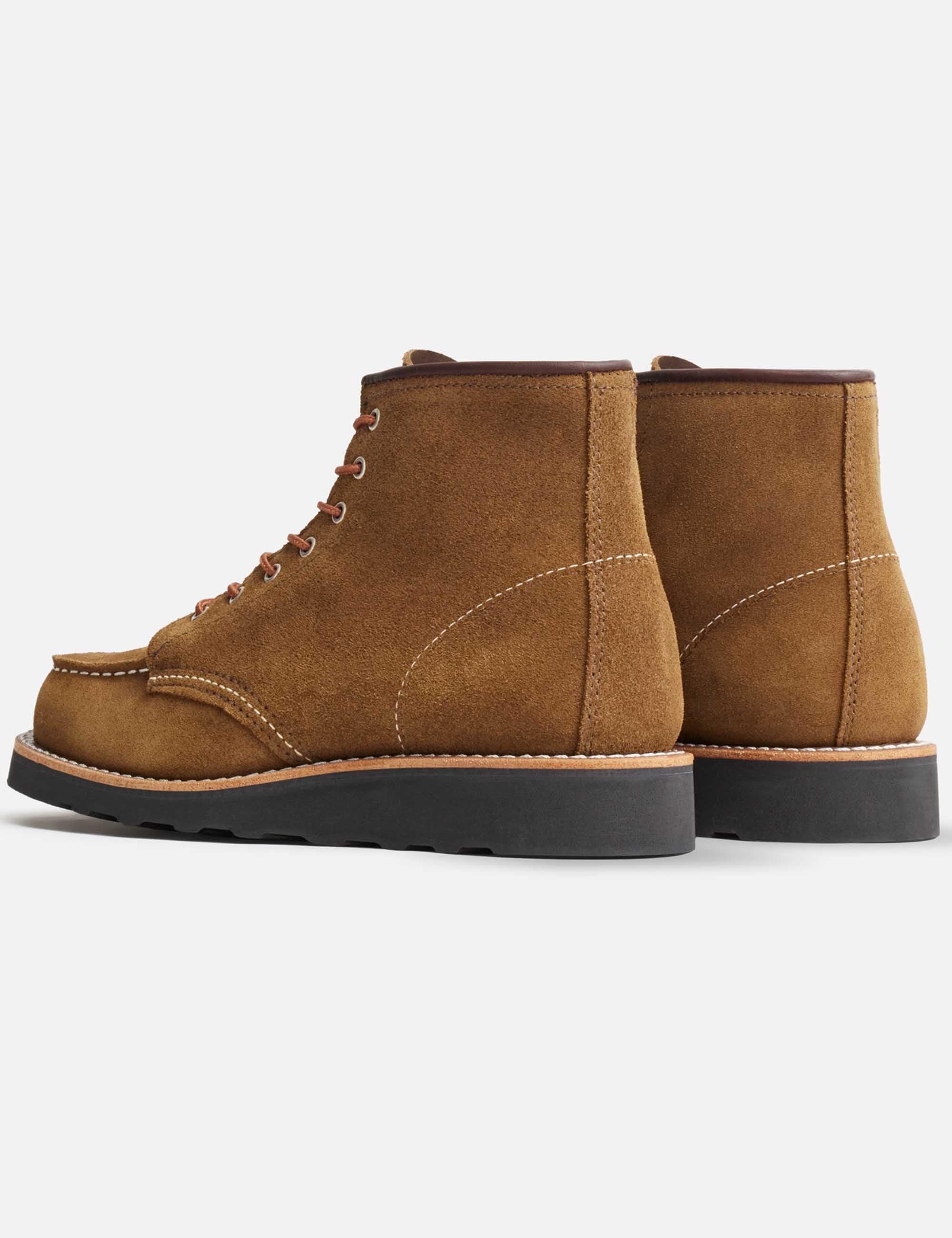 Women's 3605 Heritage 6" Moc Toe Boot - Clove Campo Leather - Image 4
