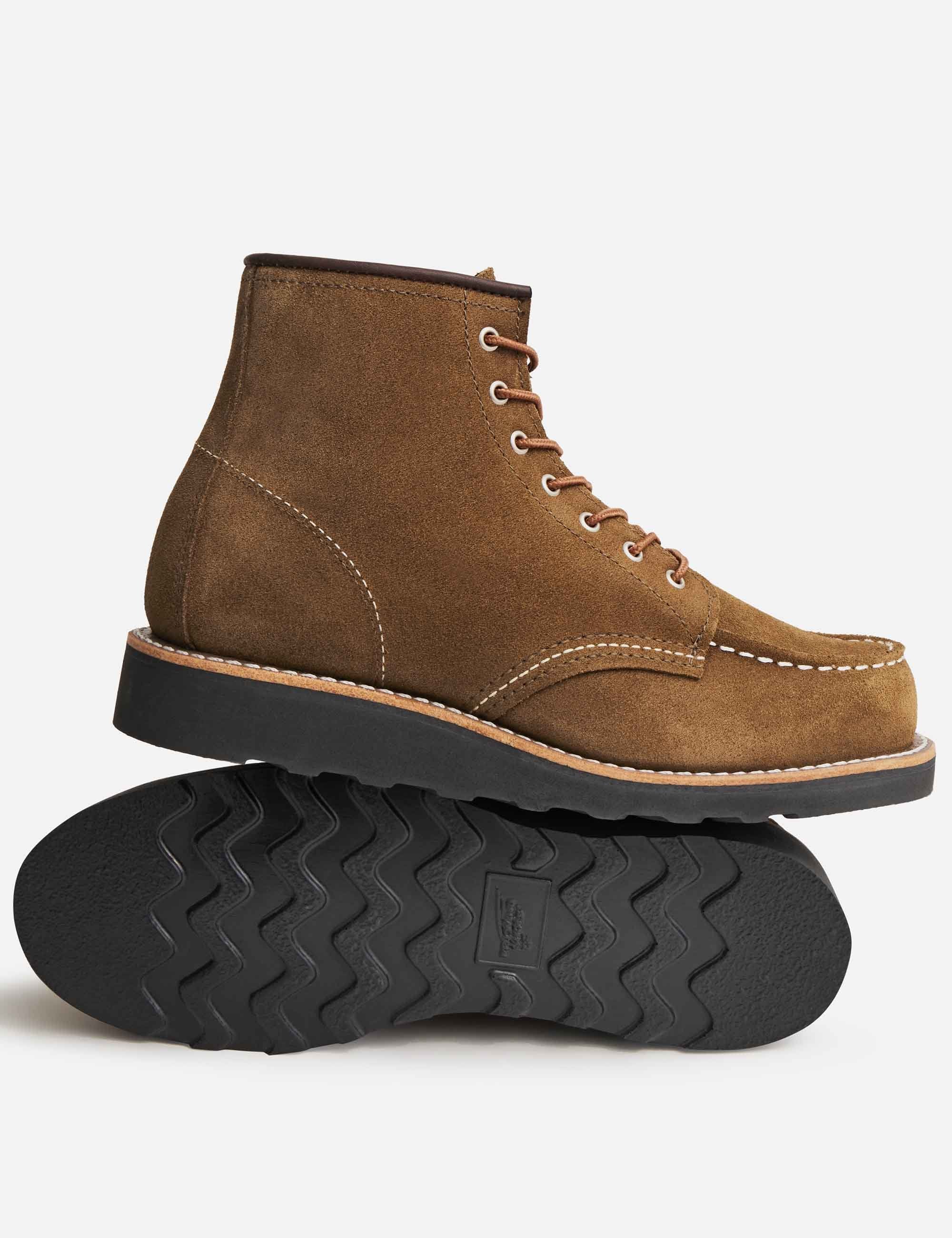Women's 3605 Heritage 6" Moc Toe Boot - Clove Campo Leather - Image 8