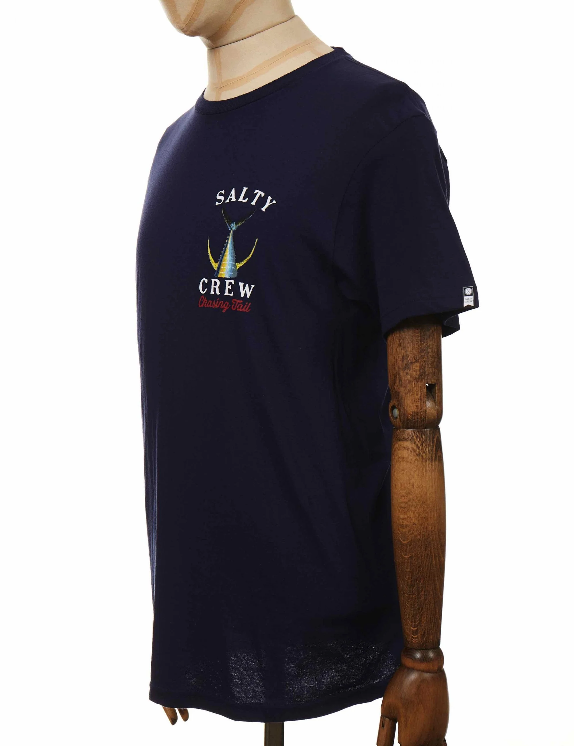 Tailed T-Shirt - Navy - Image 4