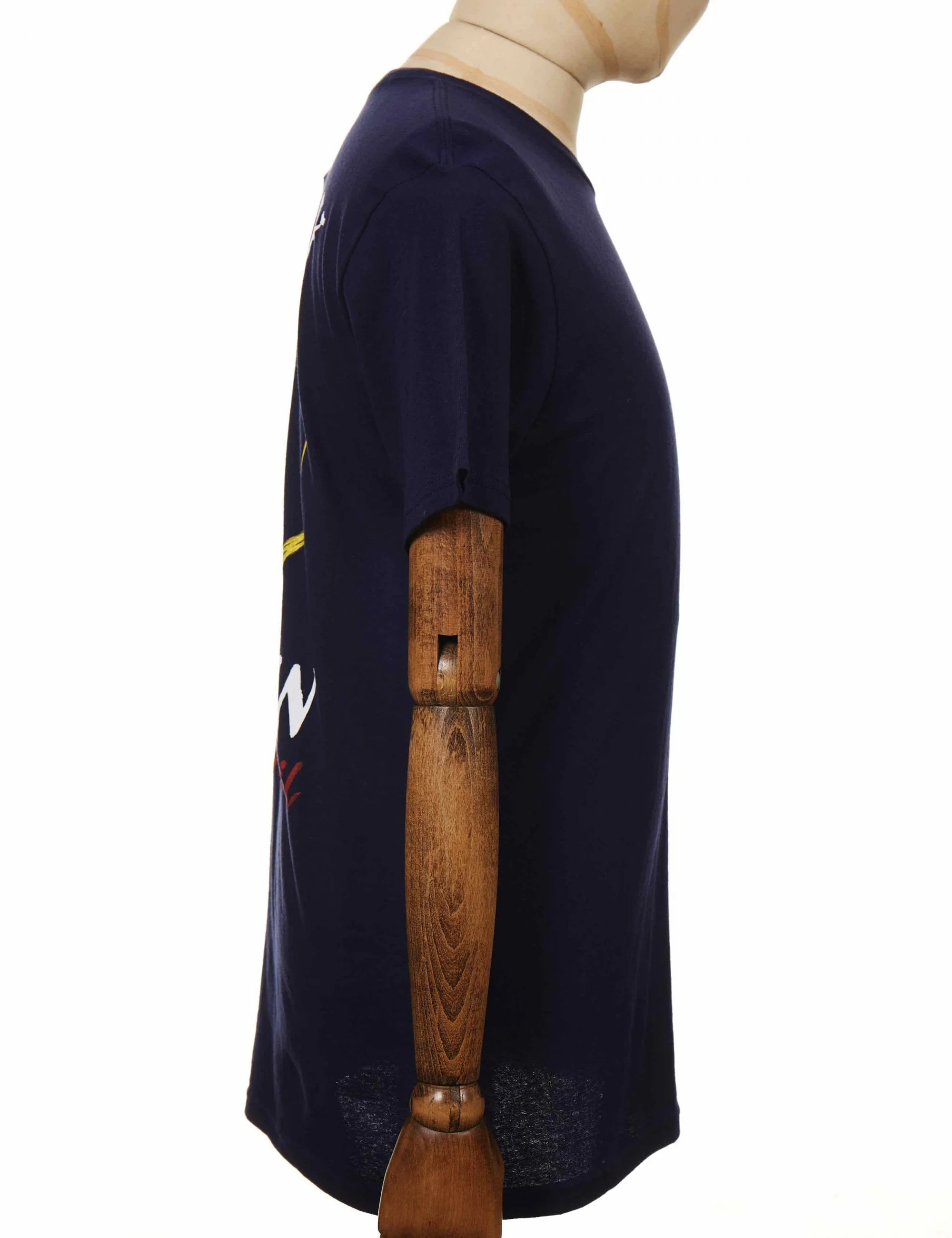 Tailed T-Shirt - Navy - Image 5