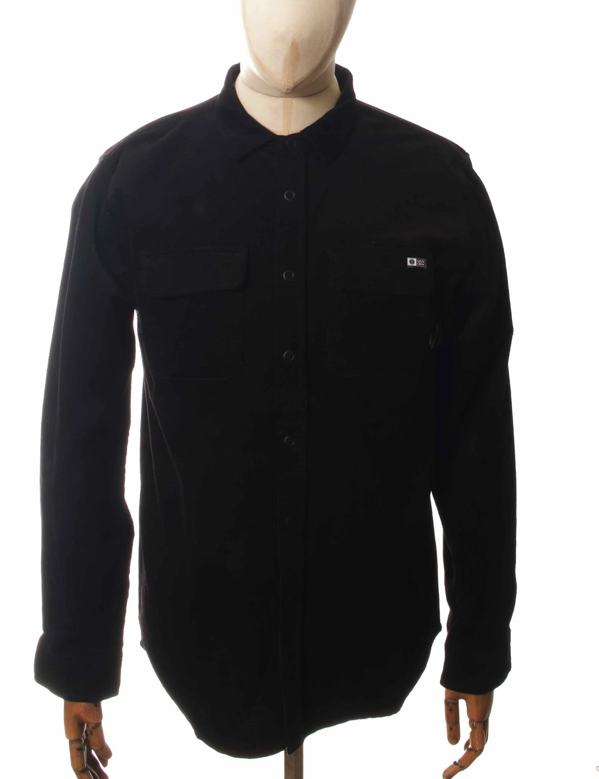 Woodsman Cord Shirt - Black