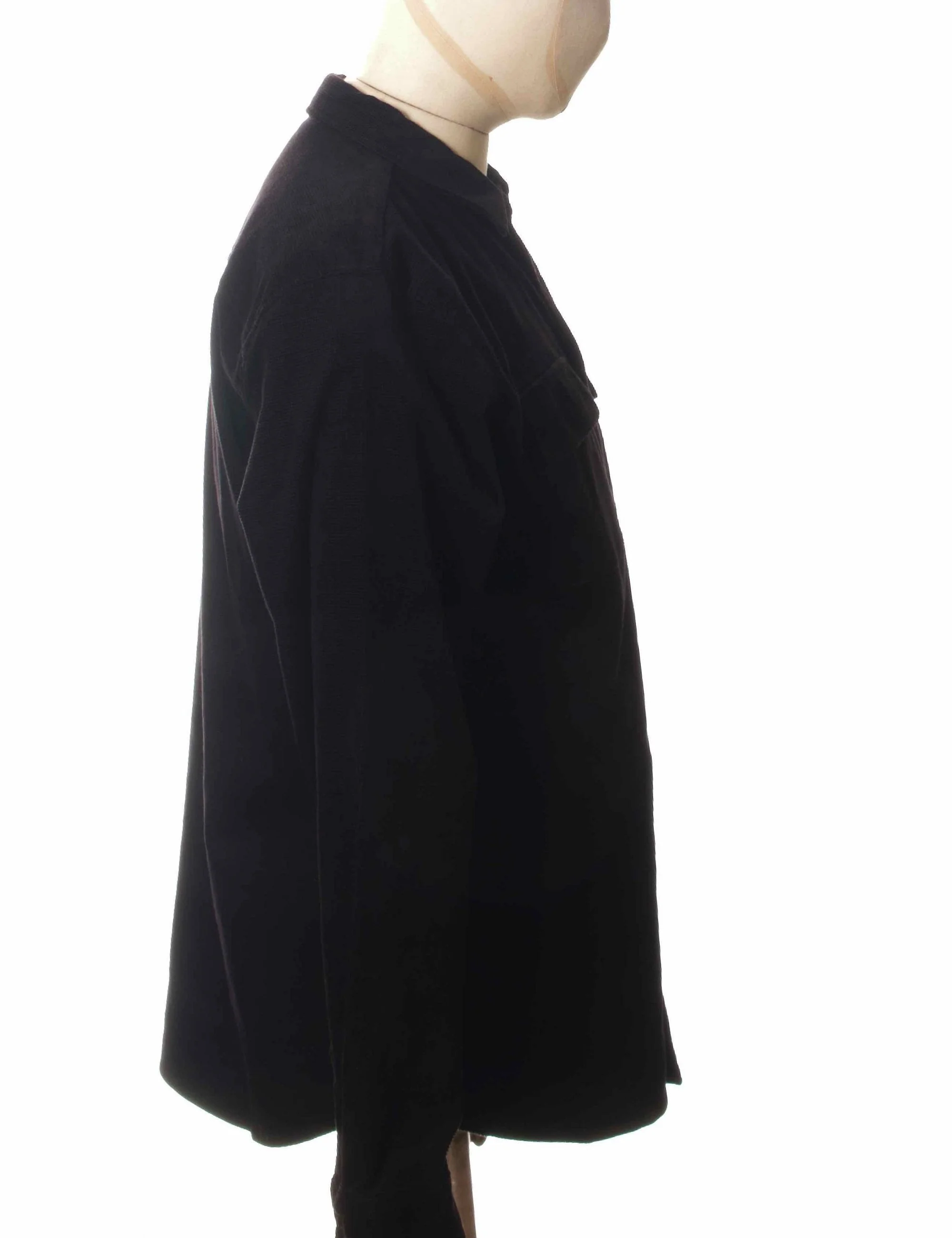 Woodsman Cord Shirt - Black - Image 5