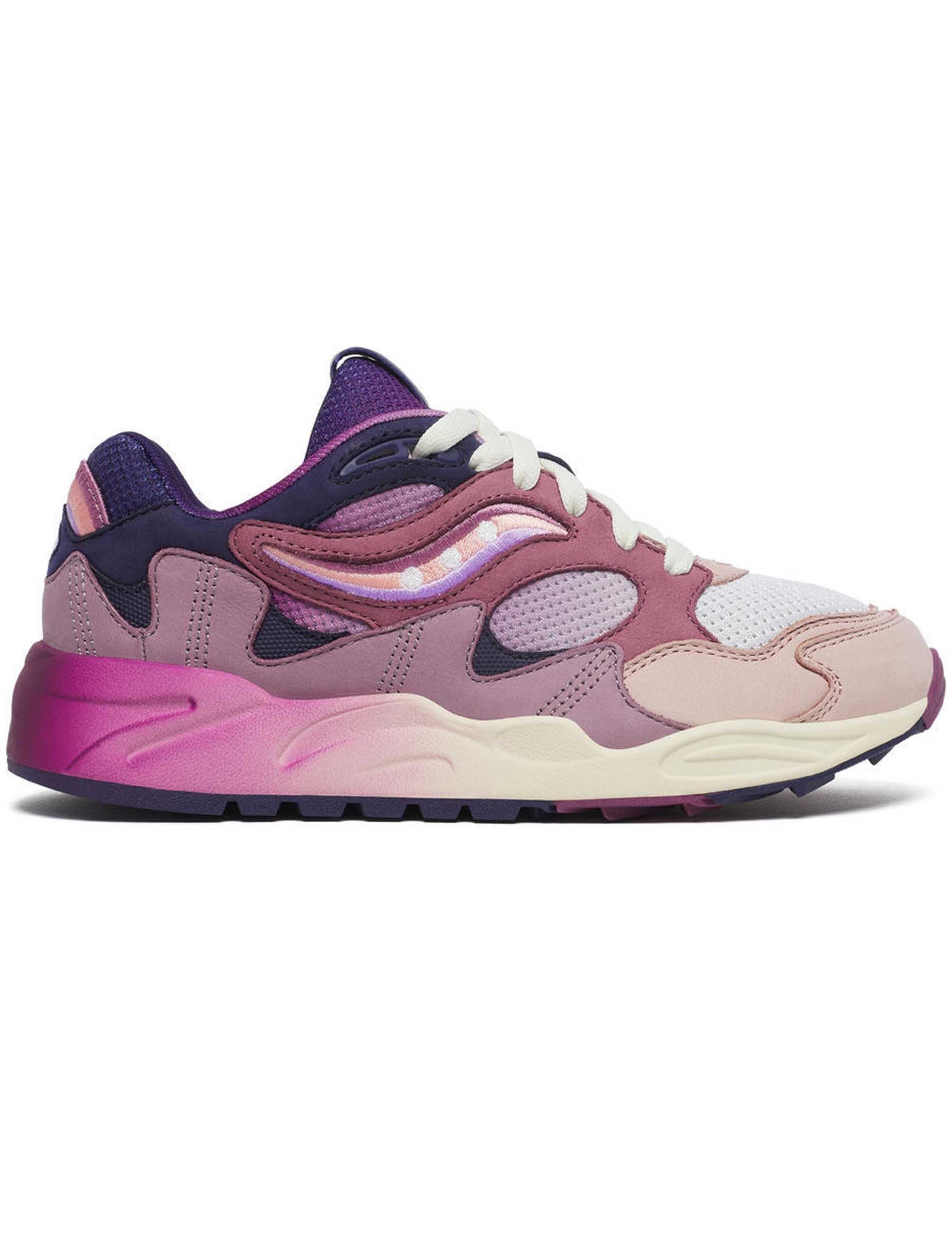 Grid Shadow 2 Shoe - Lilac/Blue