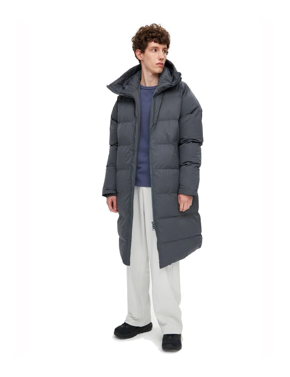 Down Jacket - Steel Black - Image 3