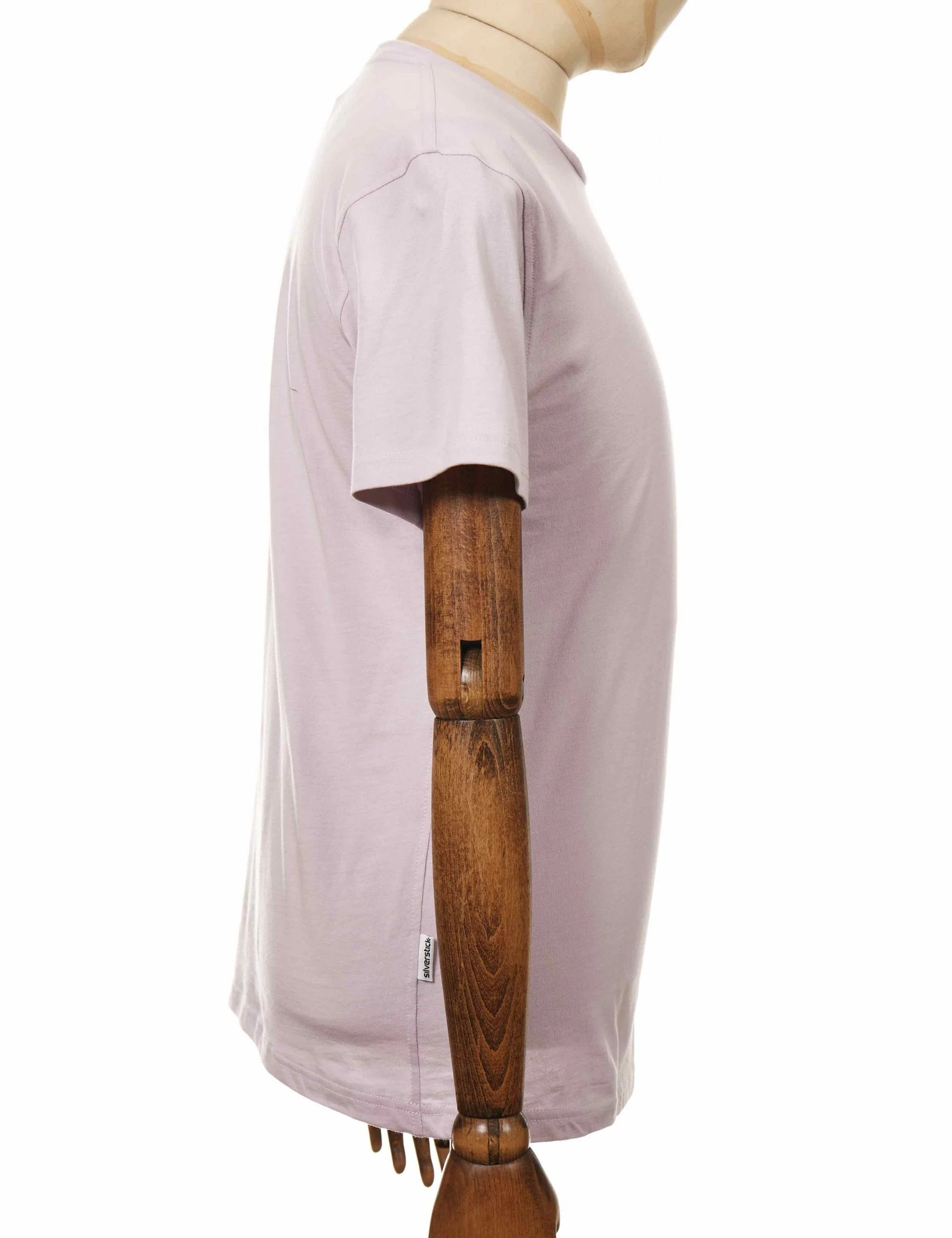 Adventure Organic T-Shirt - Pale Lilac - Image 5