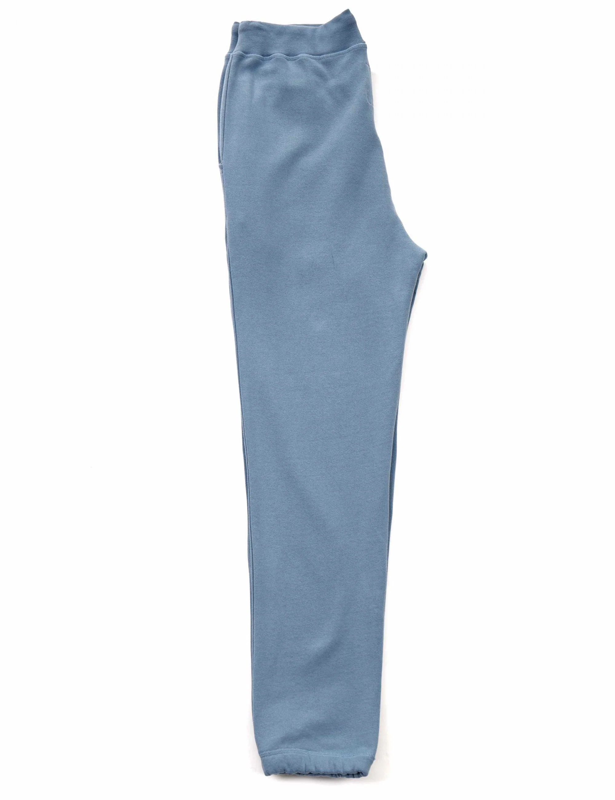 Johnson Organic Sweatpants - Faded Denim - Image 2