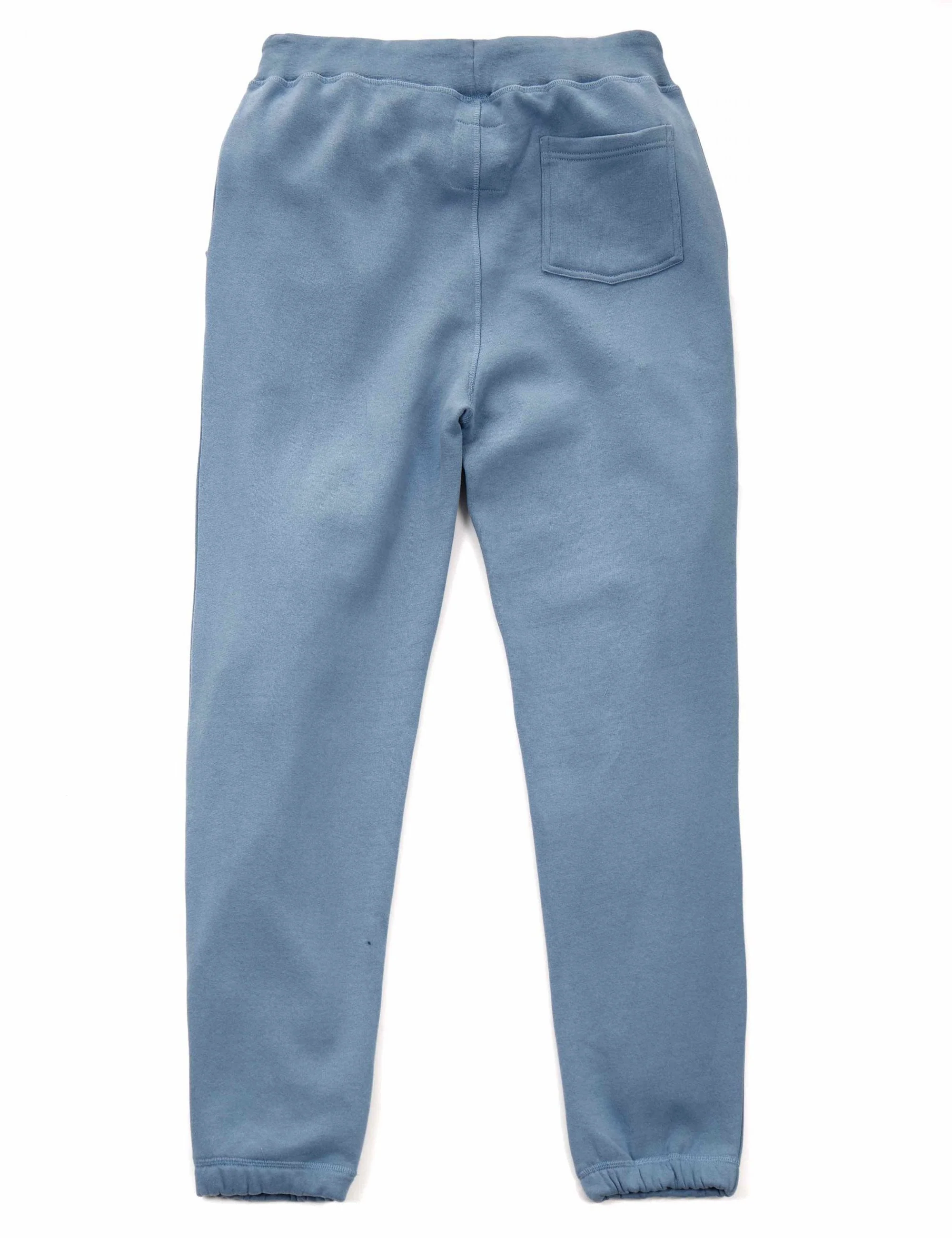 Johnson Organic Sweatpants - Faded Denim - Image 3