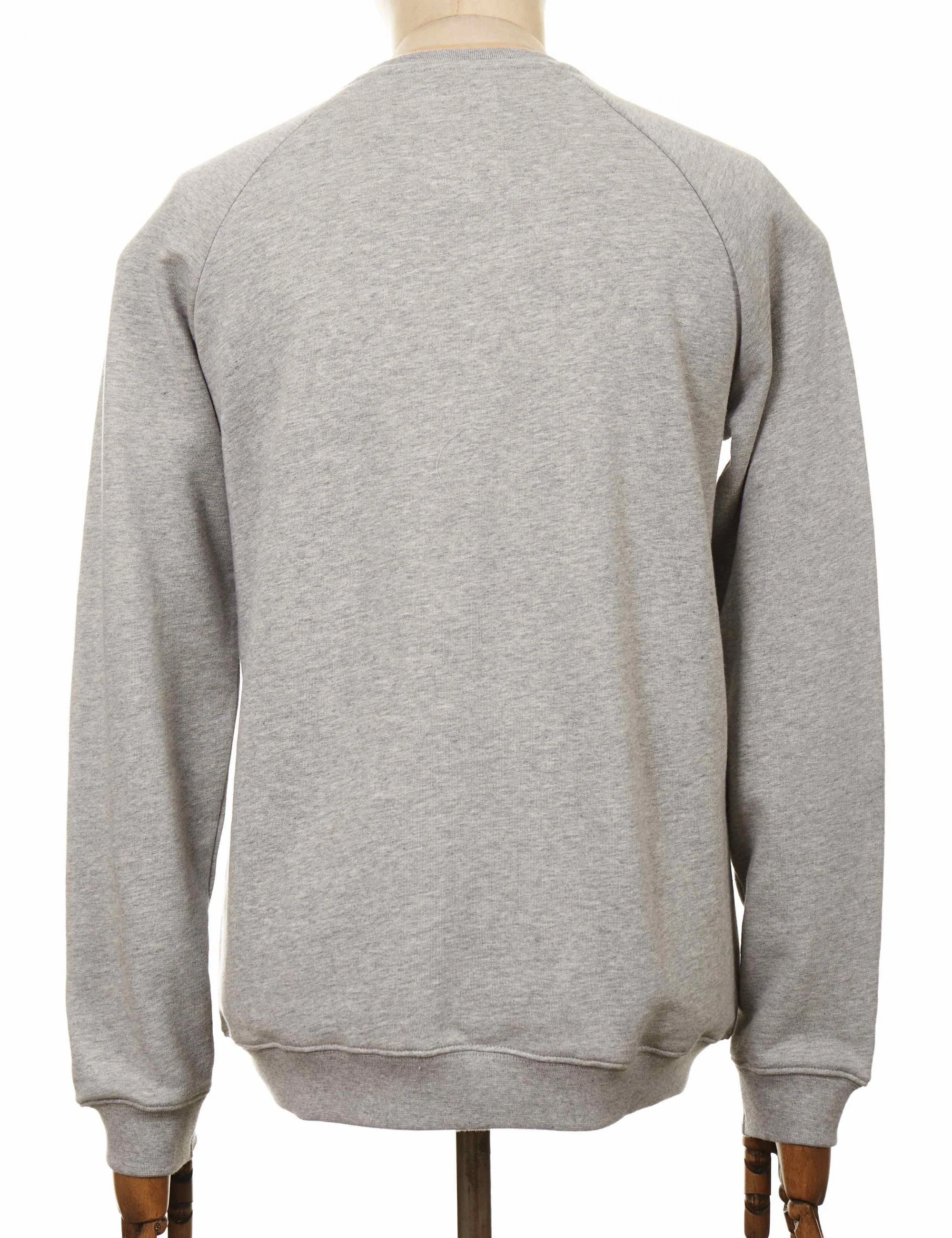 Nias Organic Crew Sweat - Ash Grey - Image 2