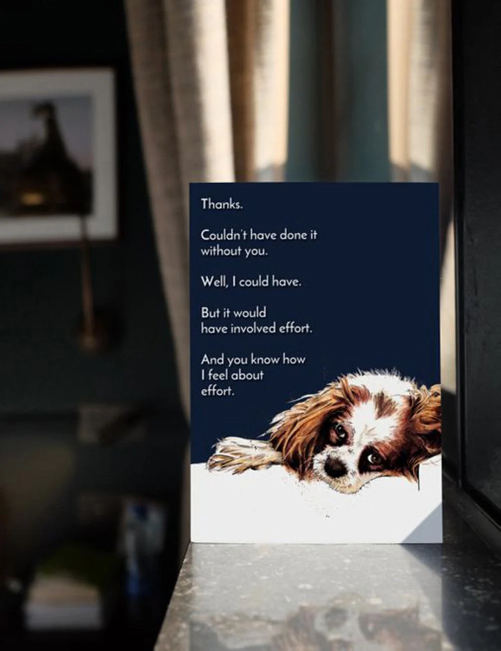 Thanks Dog Greetings Cards - Image 4