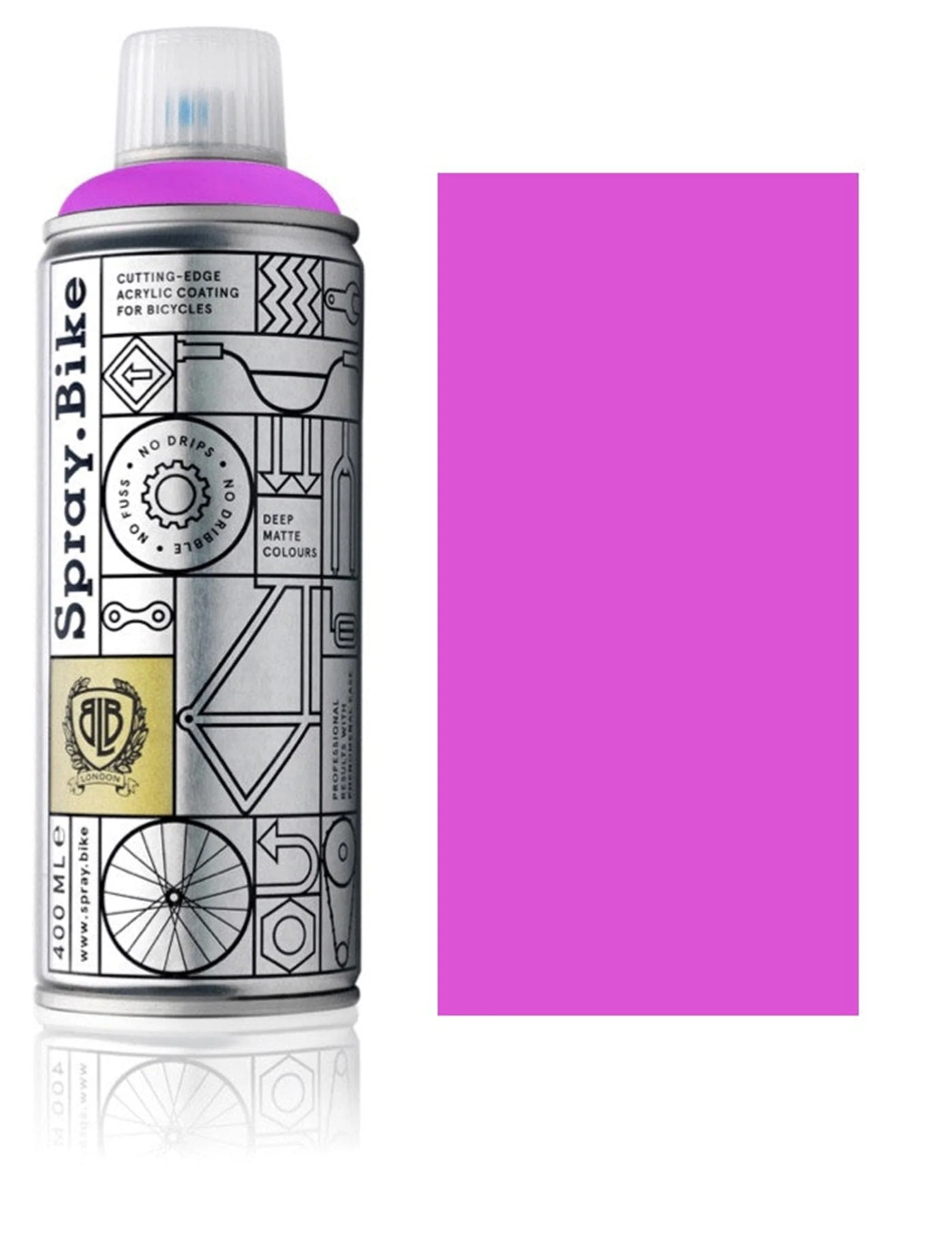 Spray Paint Fluorescent Collection 400ml - Fluro Magenta