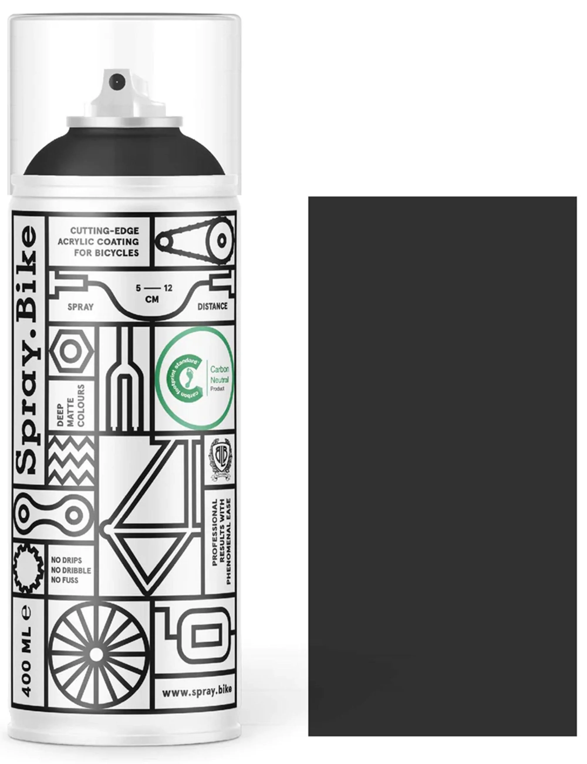 Spray Paint Nightshade Collection 400ml - Raven Grey