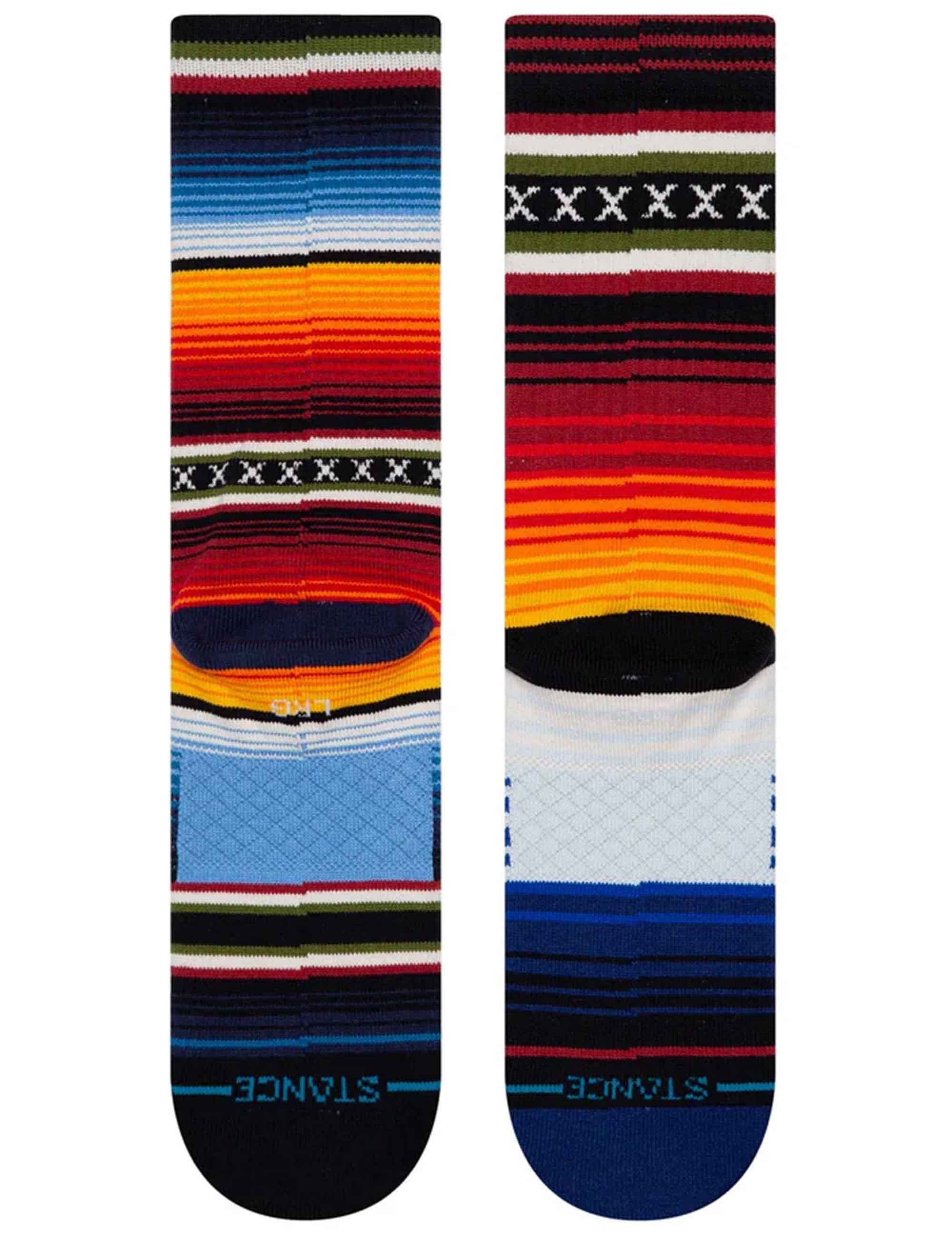 Curren Crew Socks - Red - Image 3