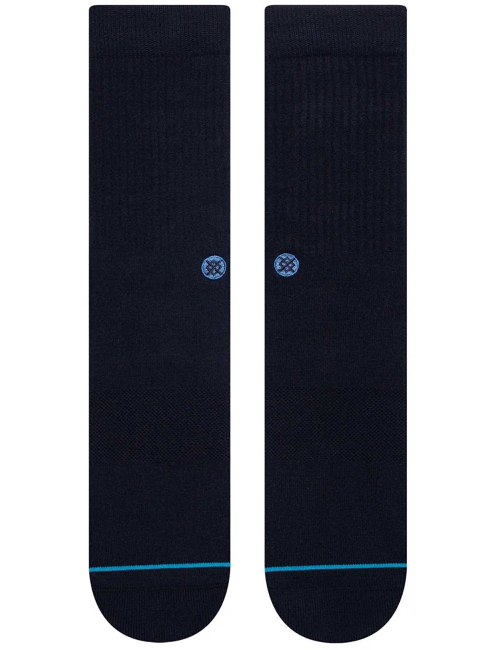 Icon Crew Socks - Dark Navy - Image 2