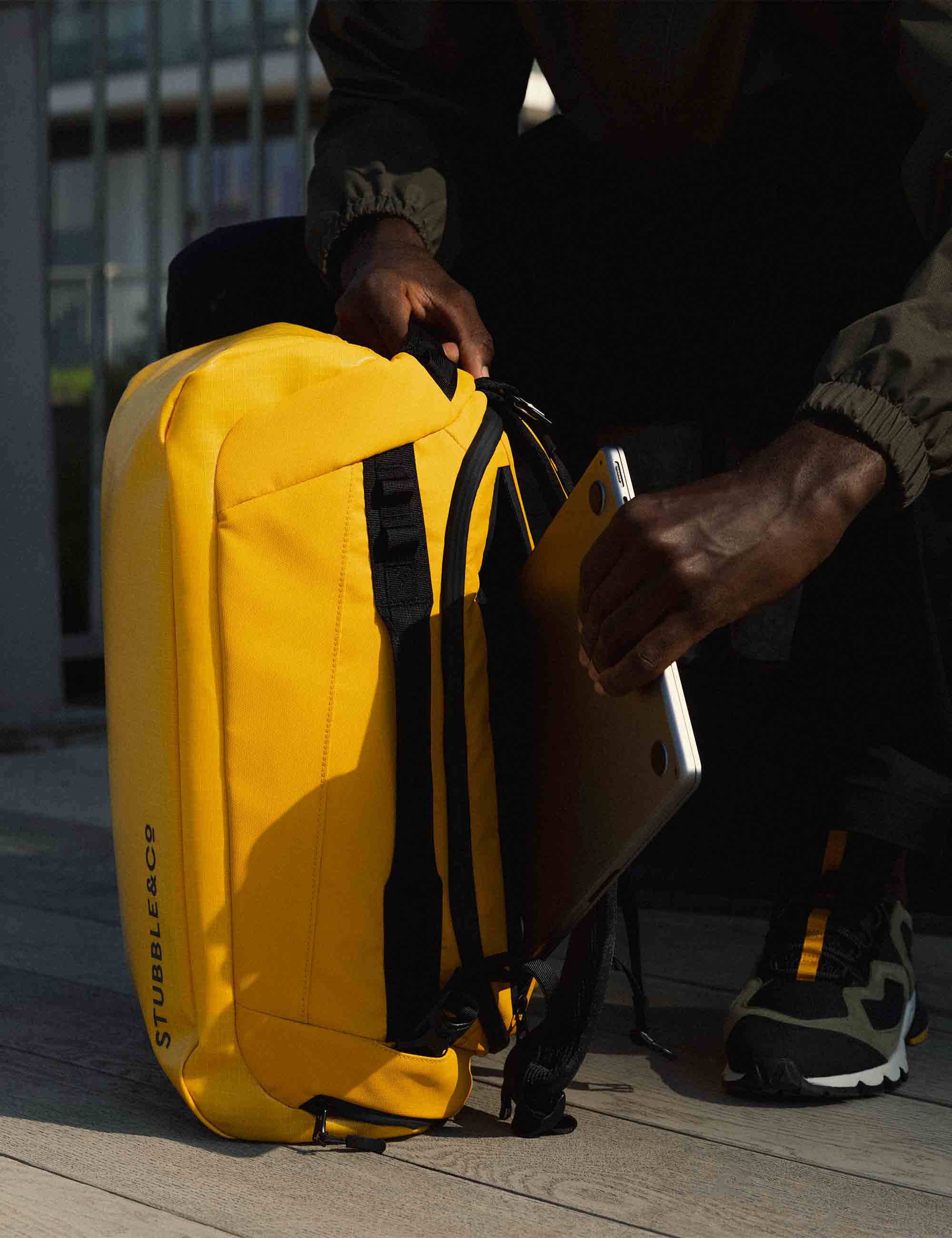 Kit Bag 30L - Yellow - Image 6