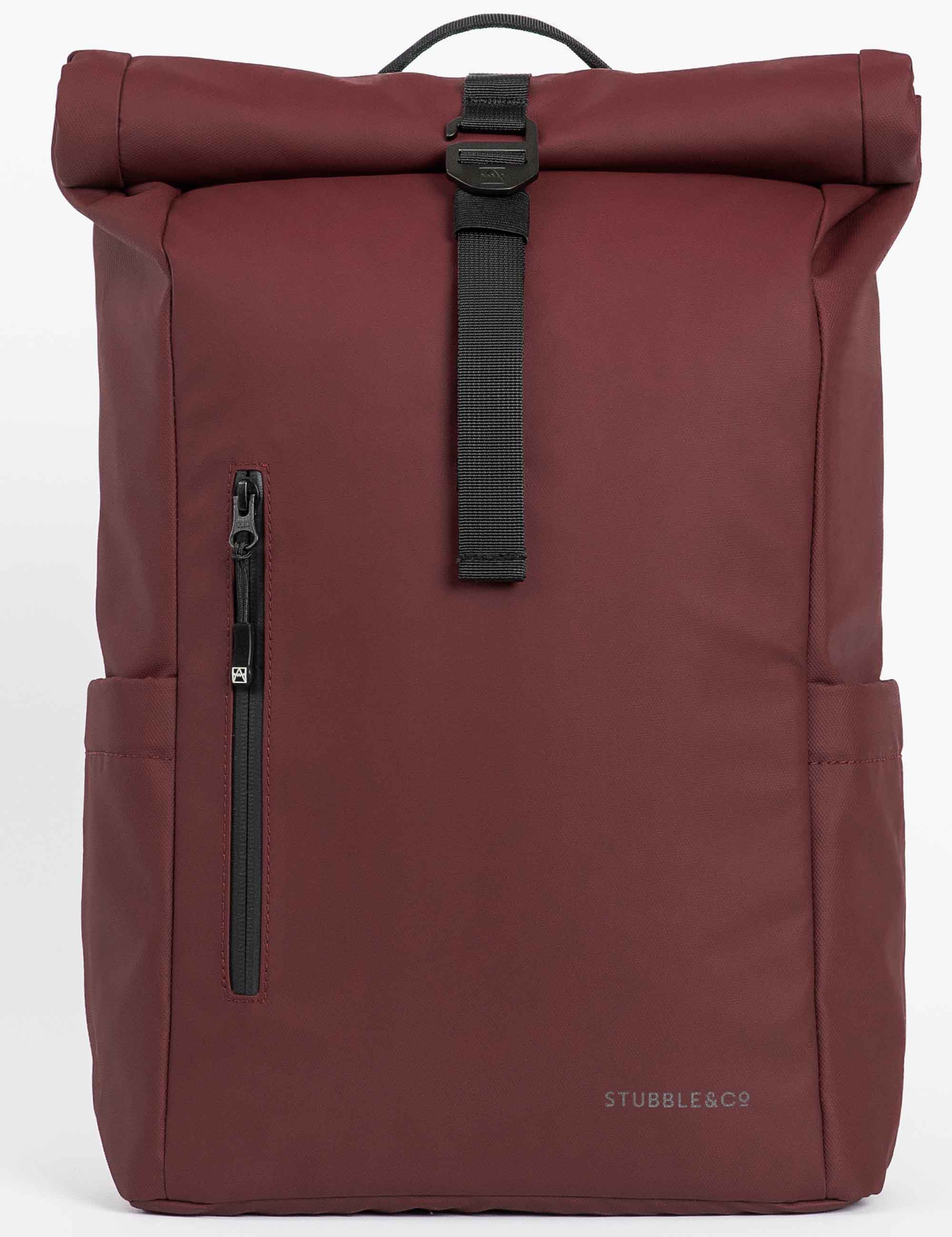 The Roll Top Backpack 15L - Garnet Red - Image 8