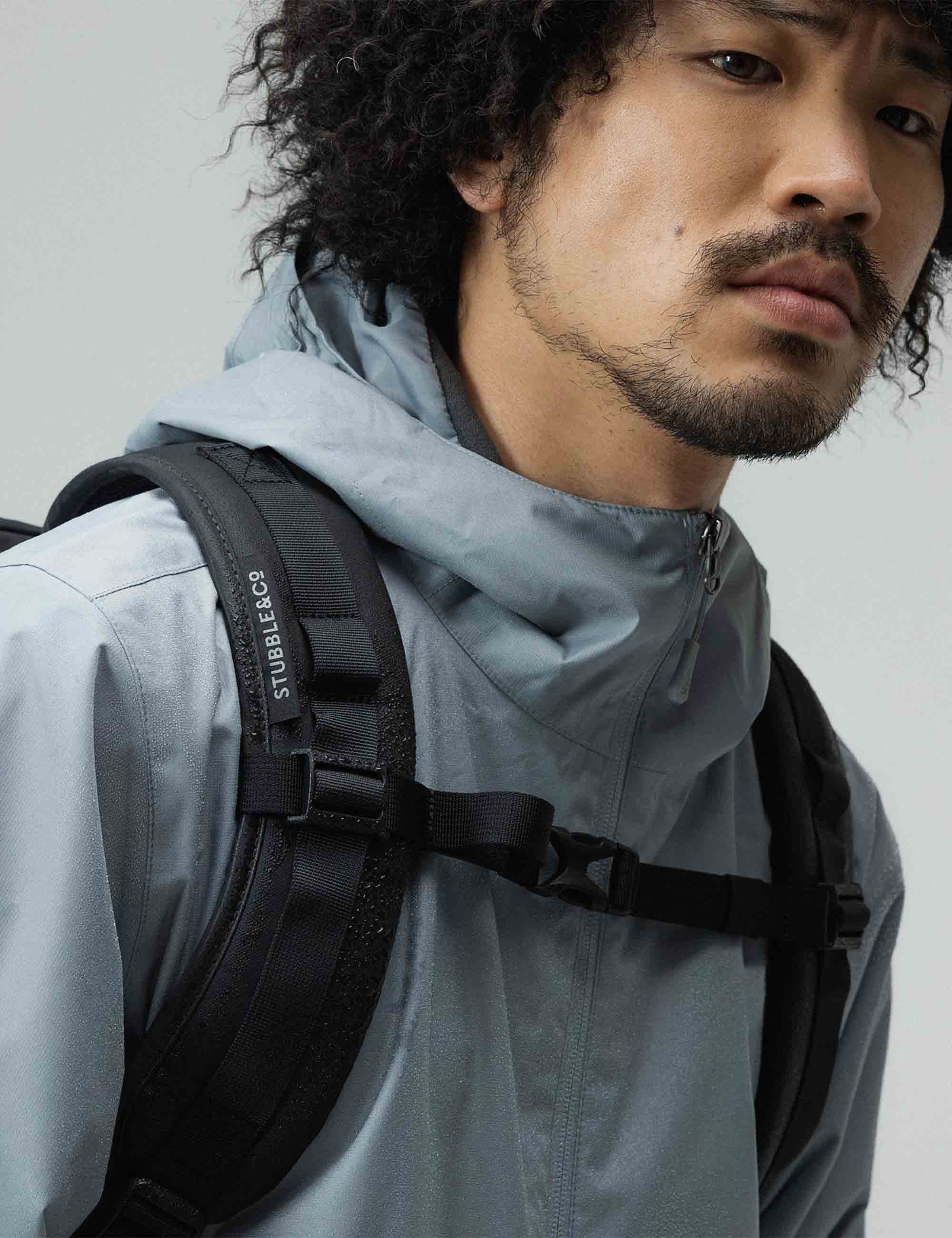 The Roll Top Backpack 30L - All Black - Image 6