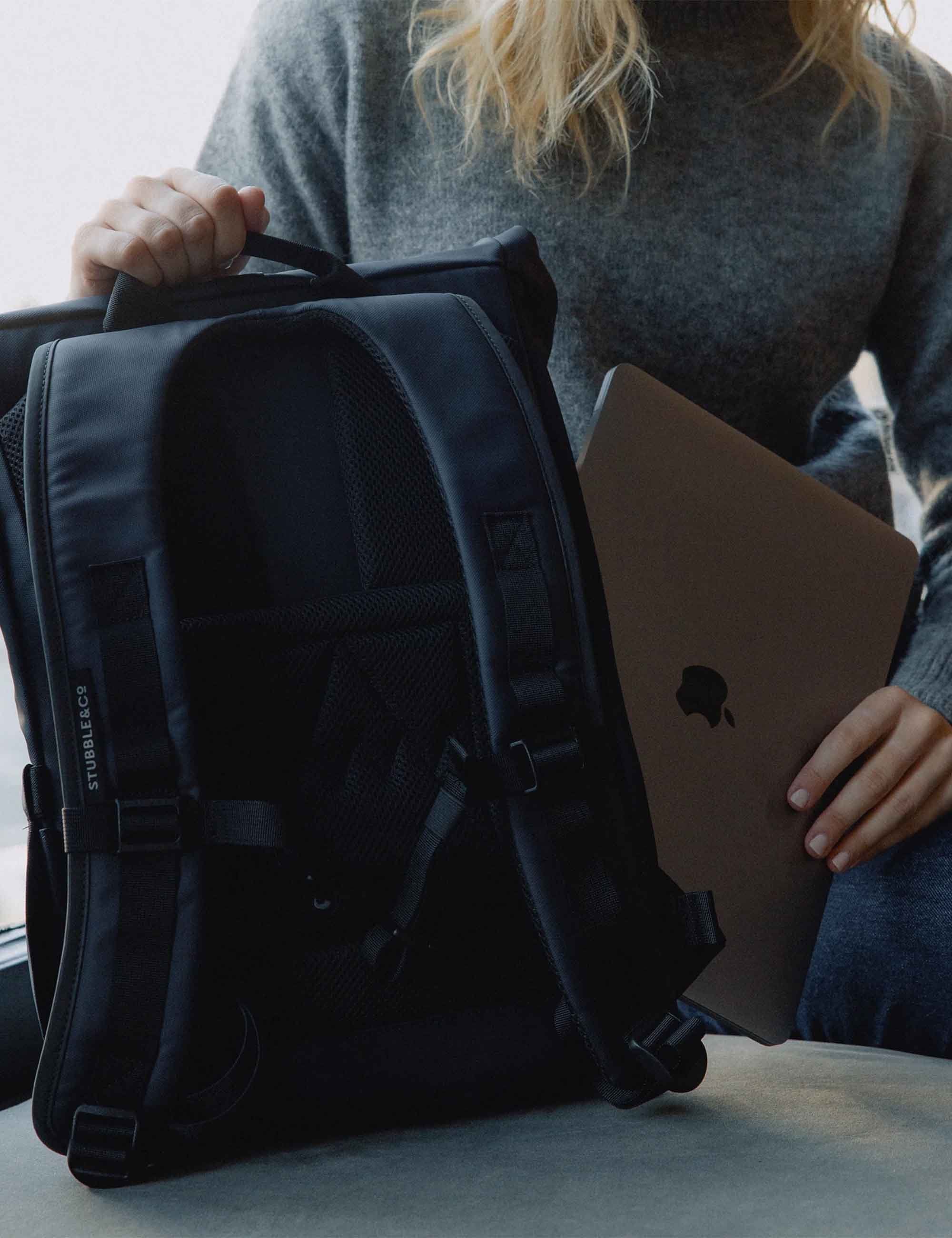 The Roll Top Backpack 15L - Midnight Blue - Image 6