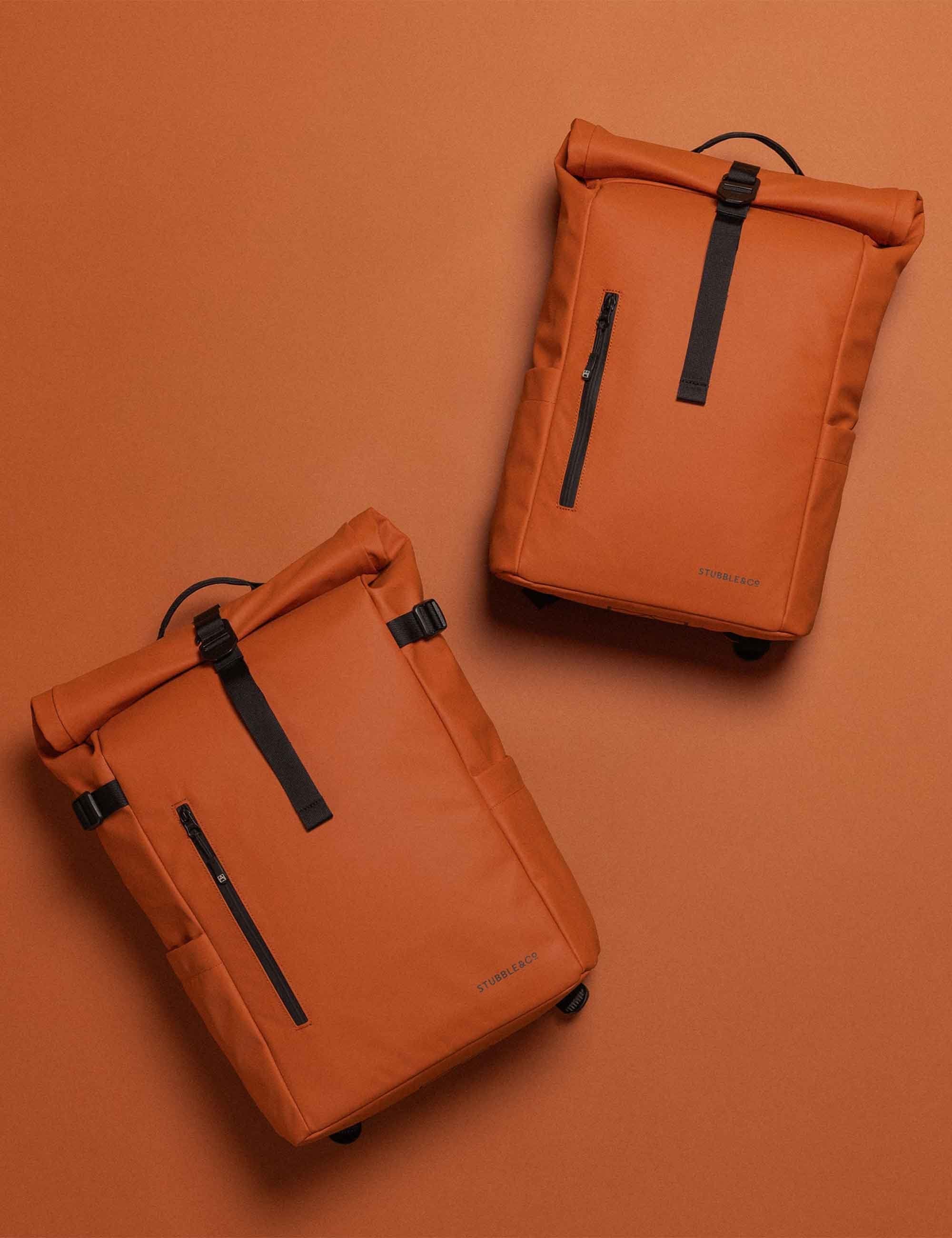 The Roll Top Backpack 15L - Rust - Image 3