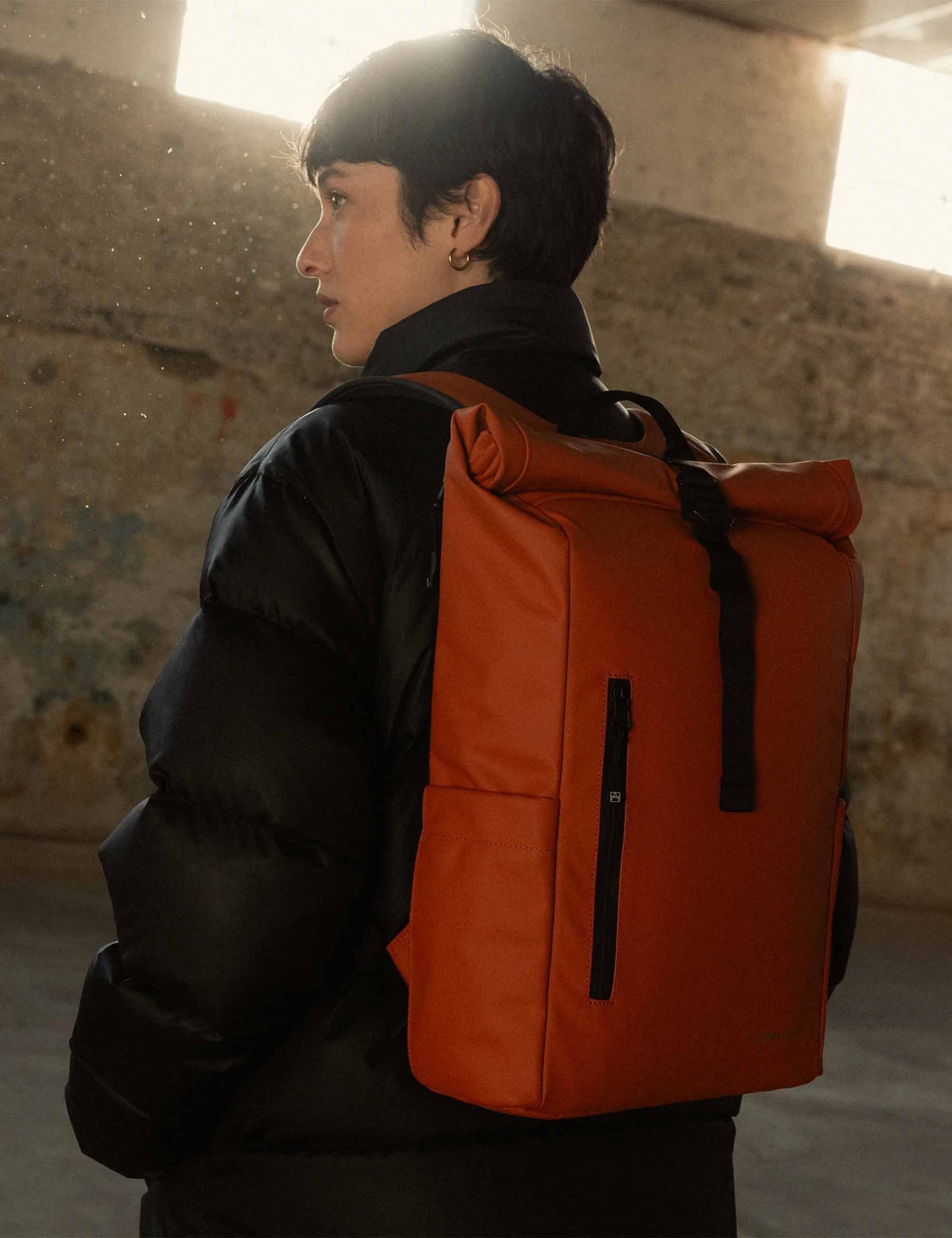 The Roll Top Backpack 15L - Rust - Image 5
