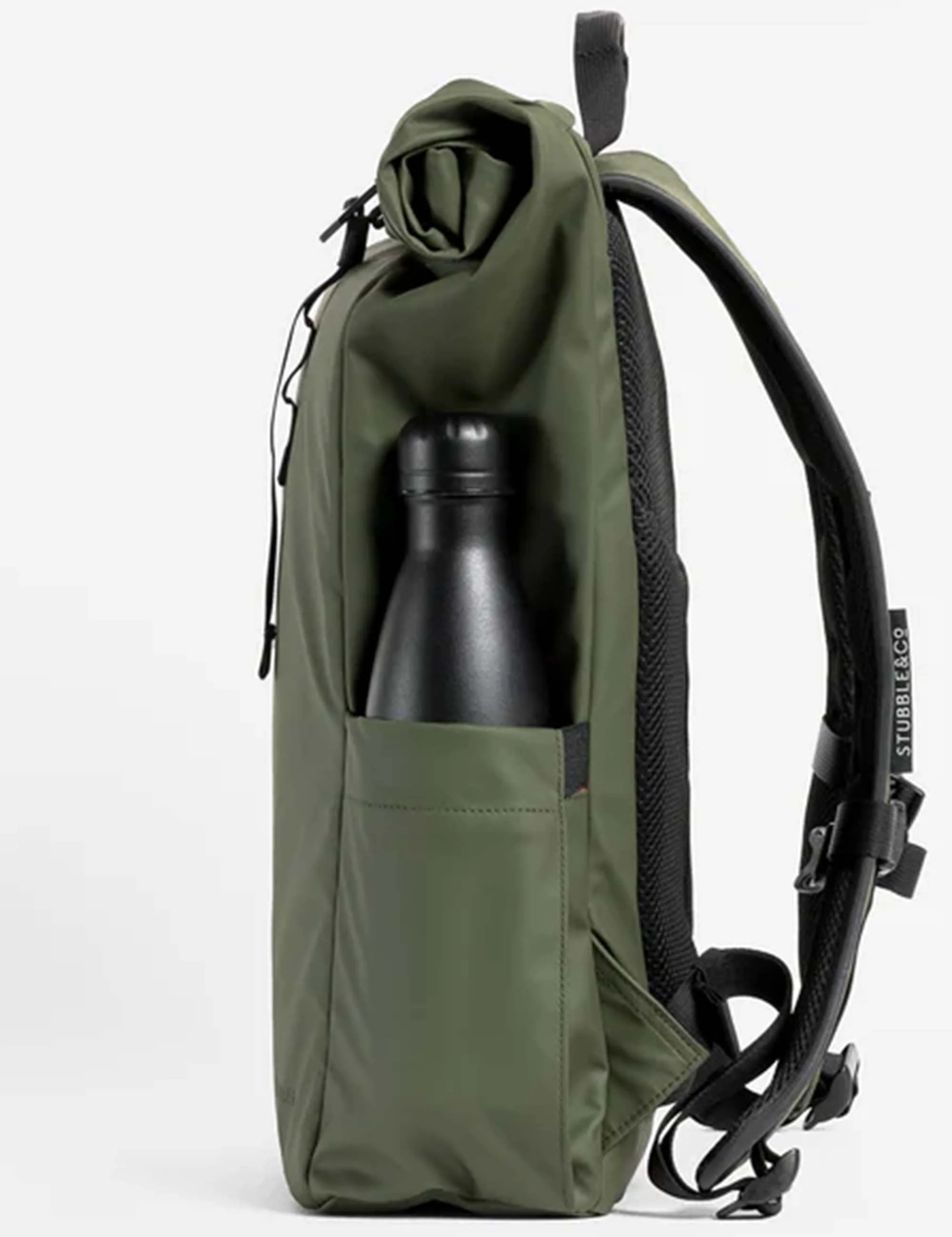 The Roll Top Backpack 15L - Urban Green - Image 4