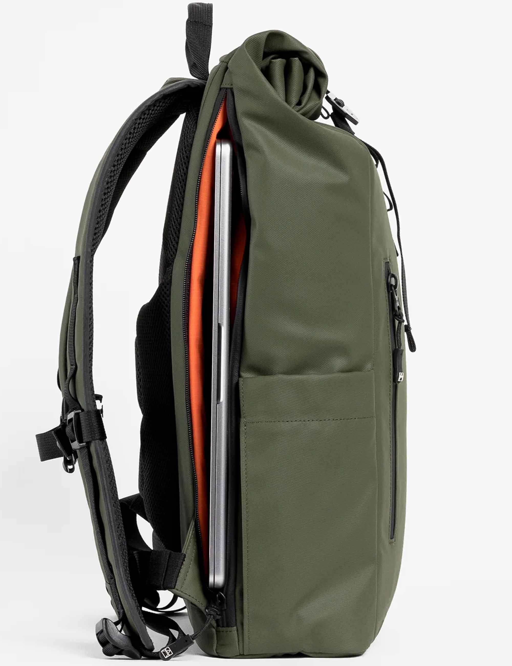 The Roll Top Backpack 15L - Urban Green - Image 5